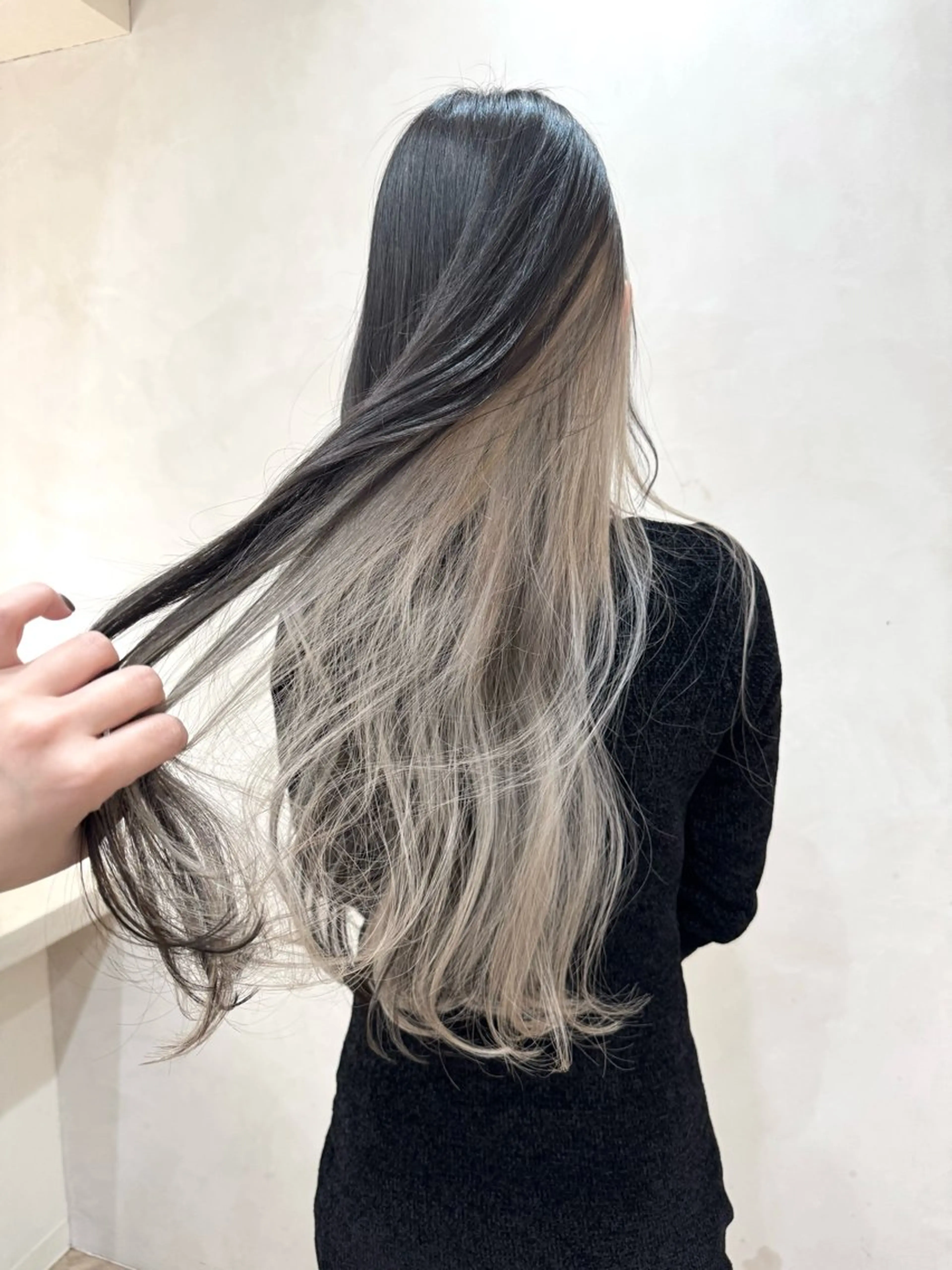 ロング カラー ヘアカラー トリートメント 矢場町/ダブルカラー /レイヤー/アリサのヘアスタイル