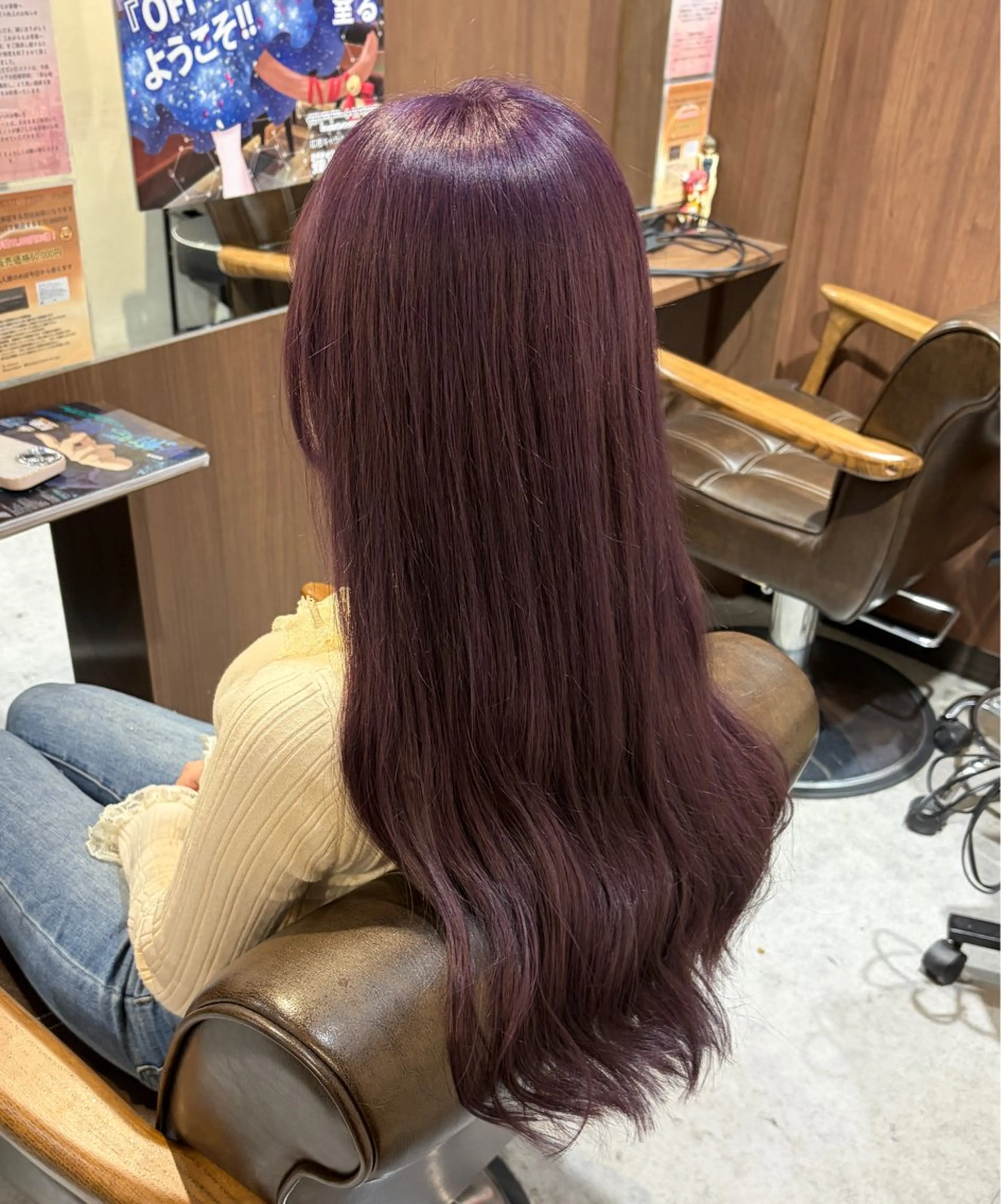 ロング カラー OFF-KAi!! 💫みゆうのヘアスタイル