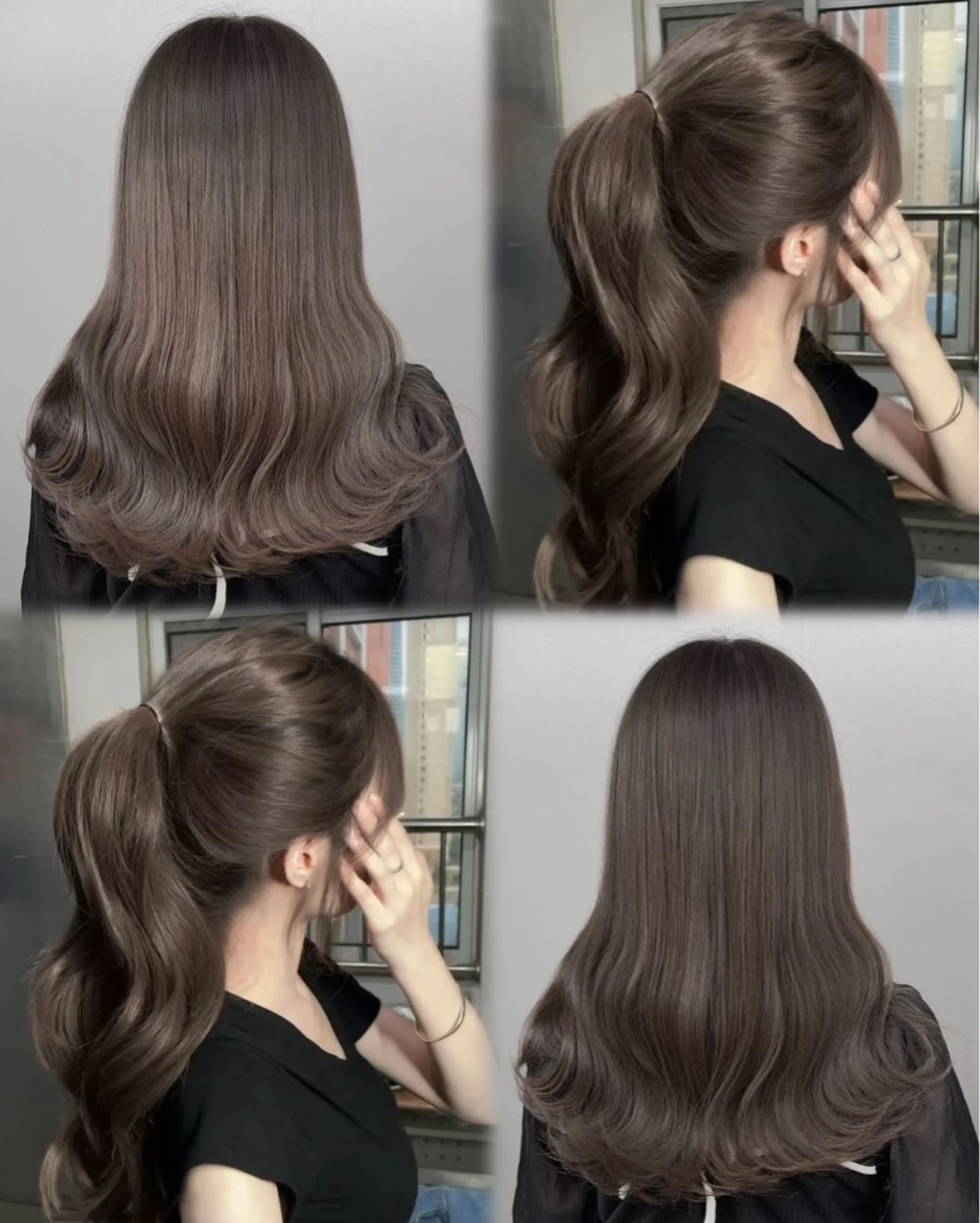 カラー 透明感カラー グレージュ/あいのヘアスタイル