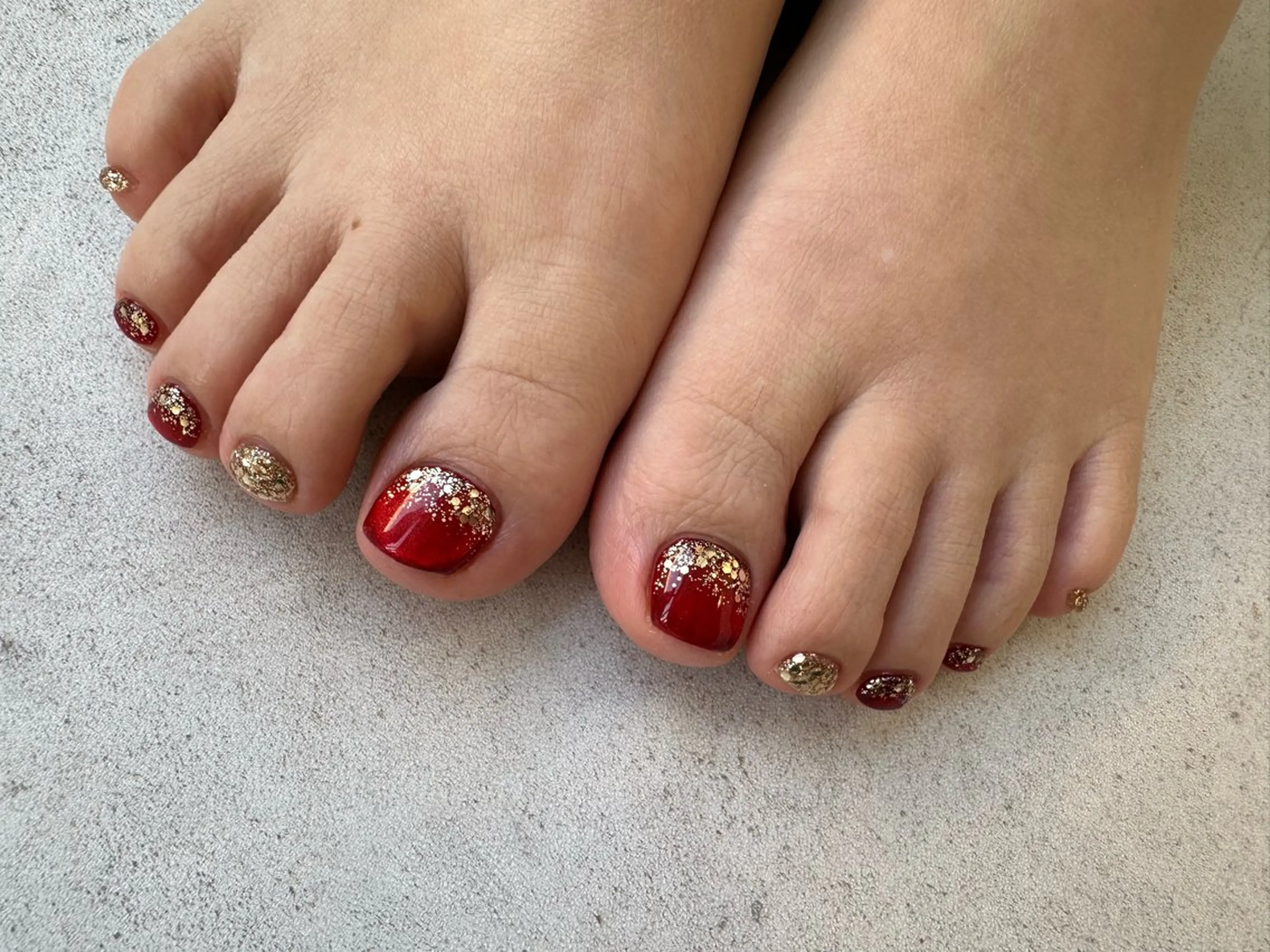 ネイル フットネイル hyakutake itsumiのネイルデザイン