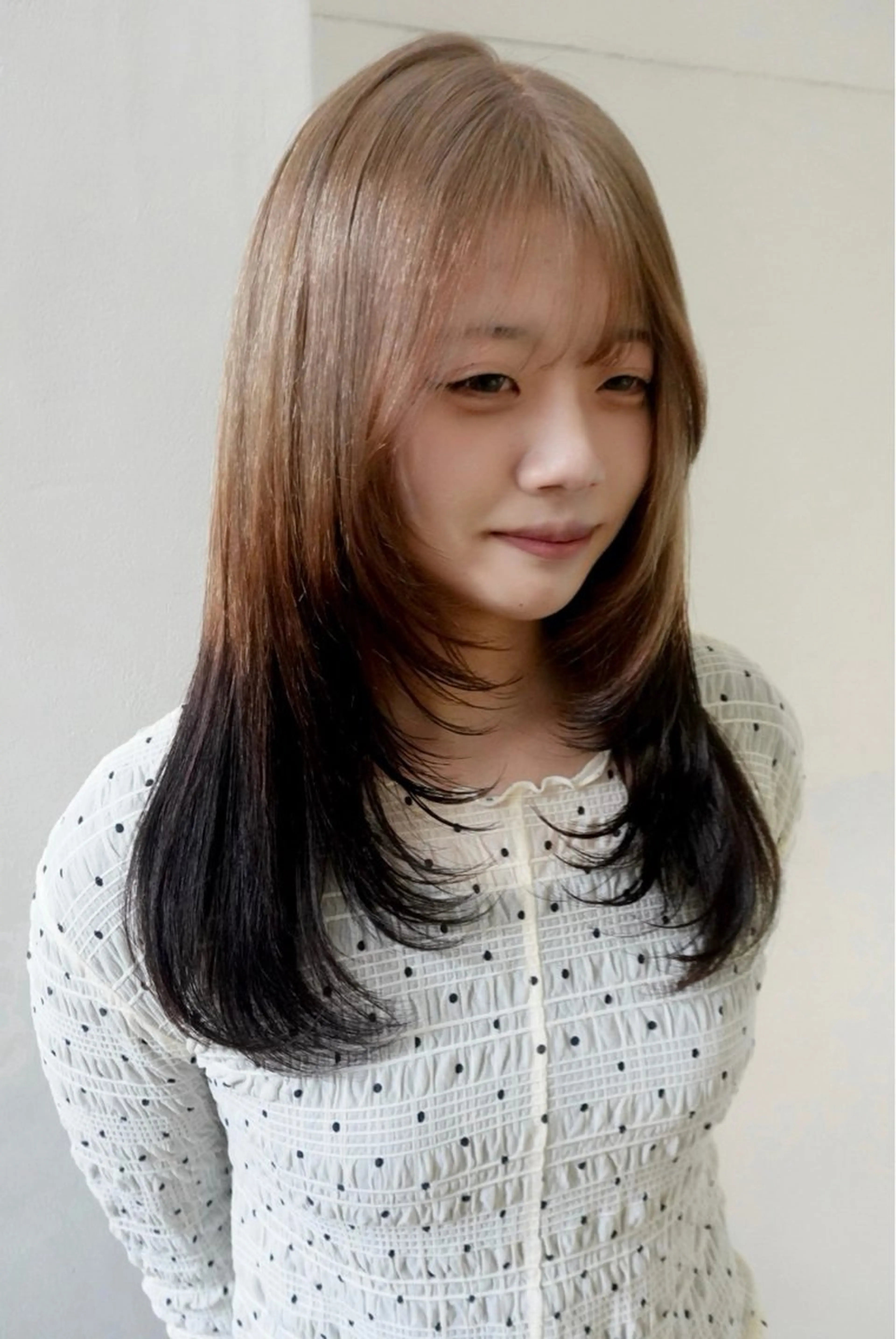 カラー ヘアカラー デザイン/ハッシュ レイヤー/senaのヘアスタイル