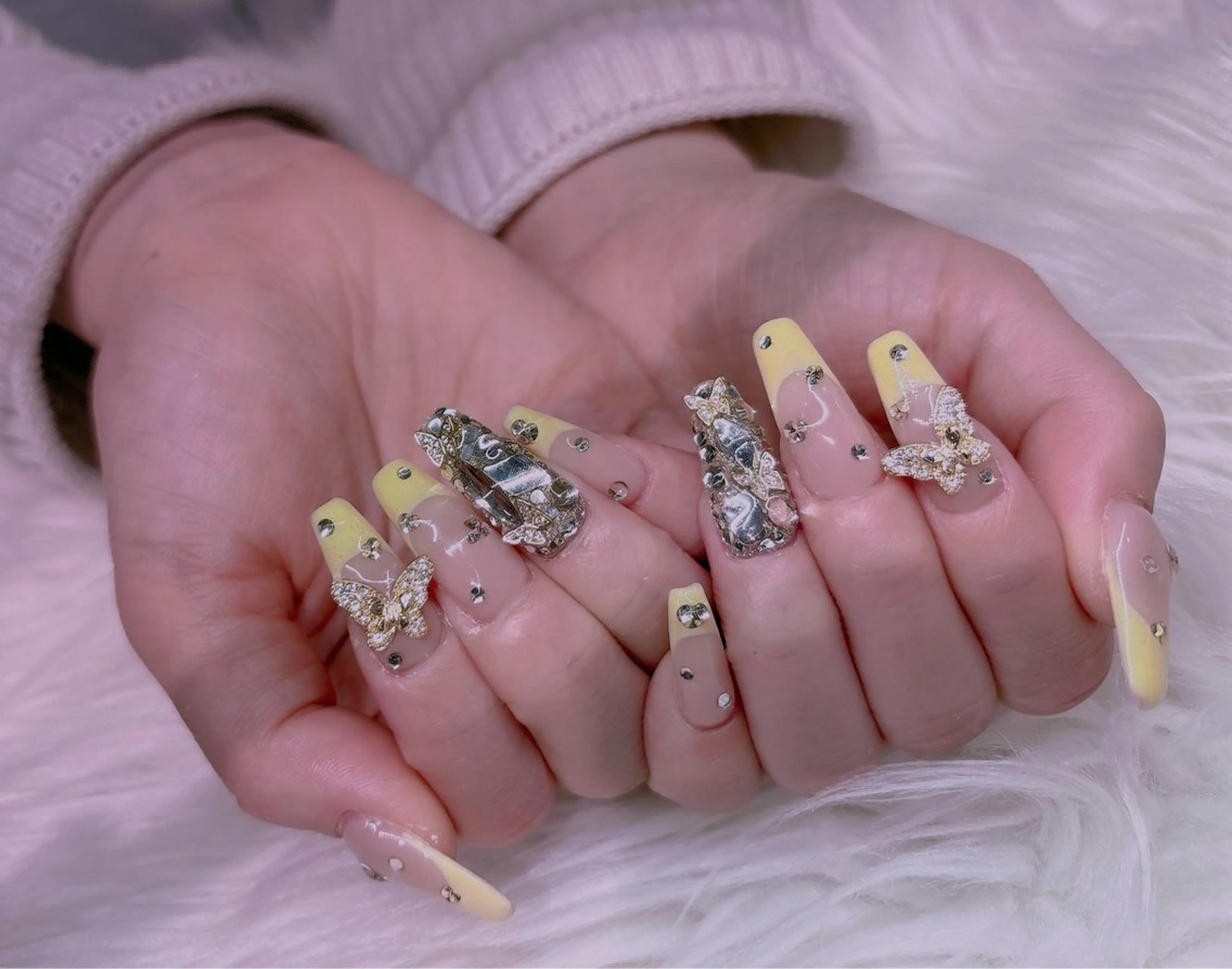 ネイル 長さだし専門店 M2　rikaのネイルデザイン