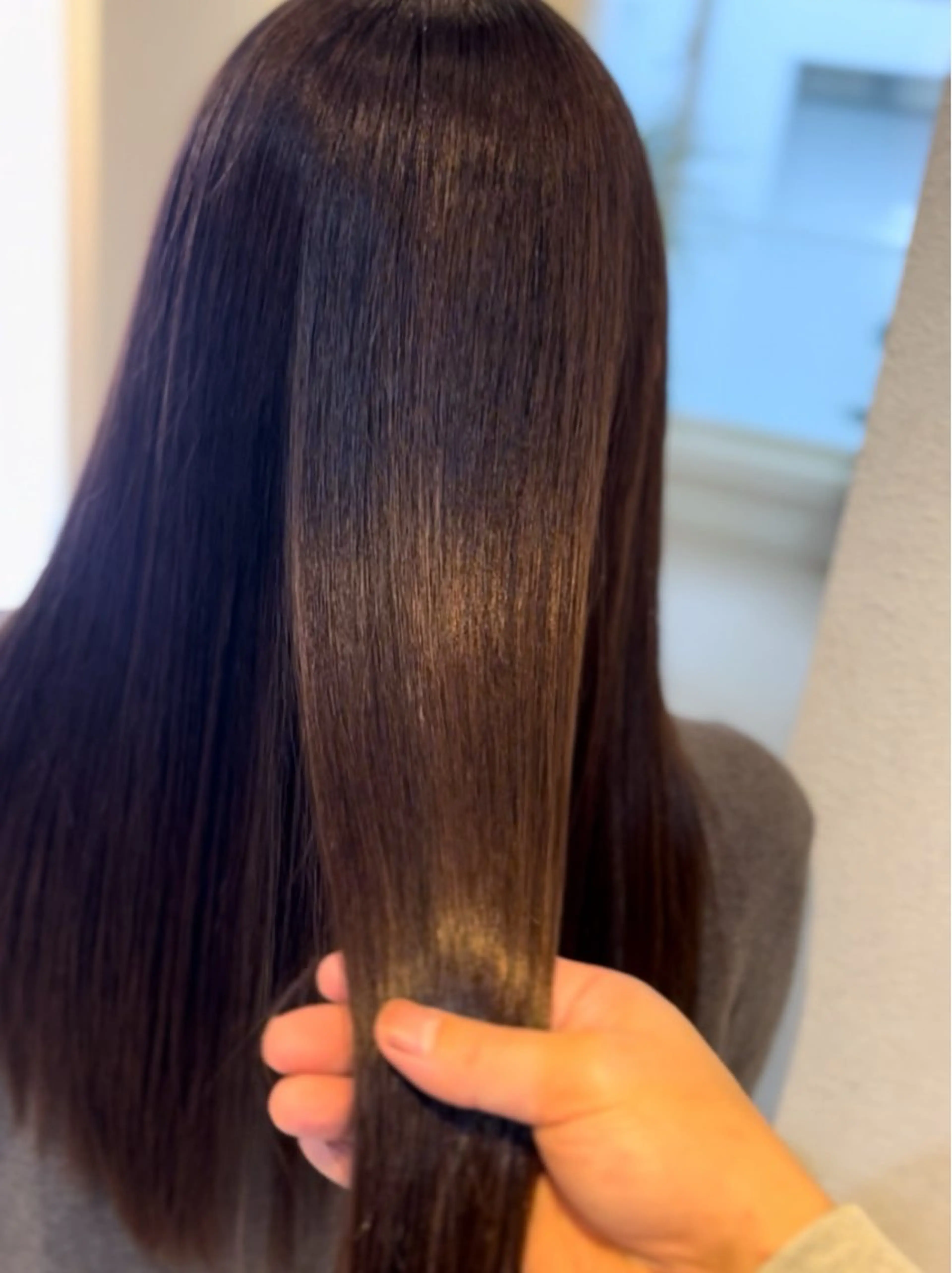 ロング 【大名】縮毛矯正特化 履歴が複雑ok／金城のヘアスタイル