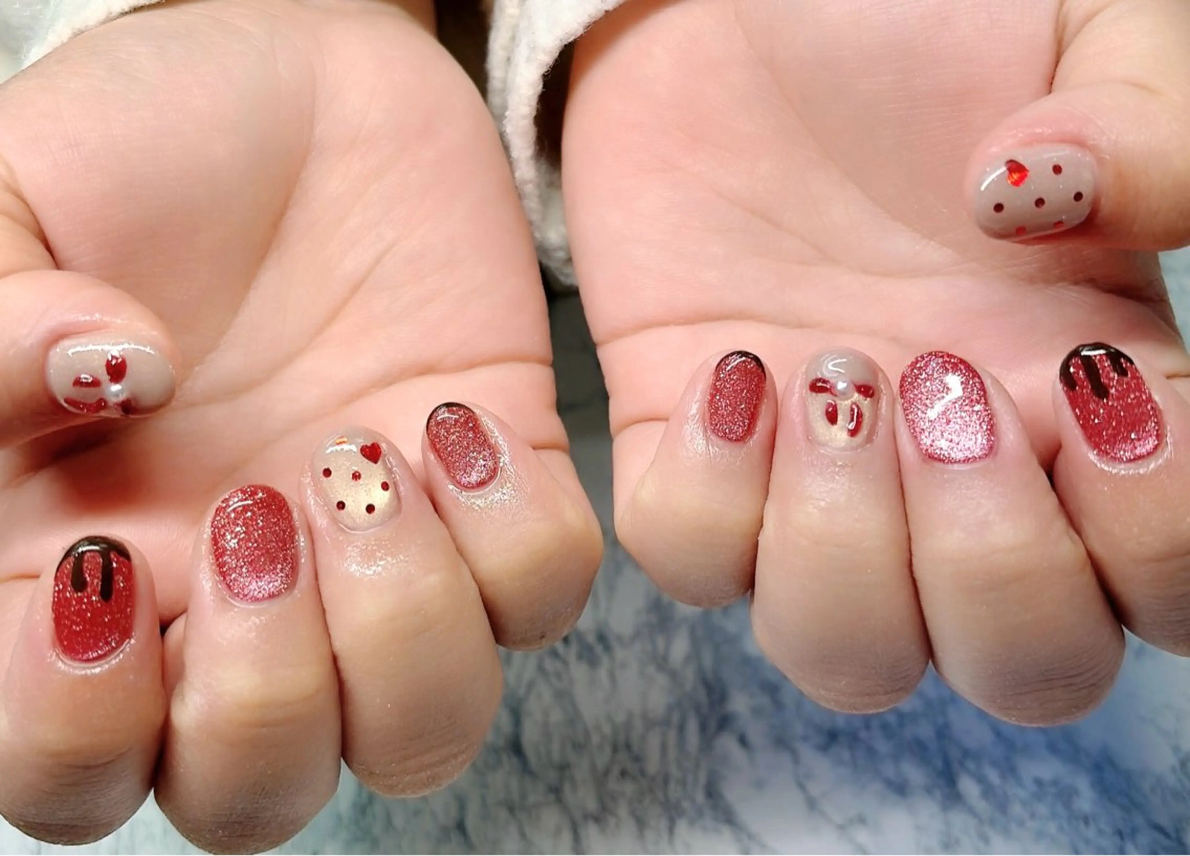 ネイル アートネイル 持ち込み ハンドネイル iku🌷 by 上福岡らんらんのネイルデザイン