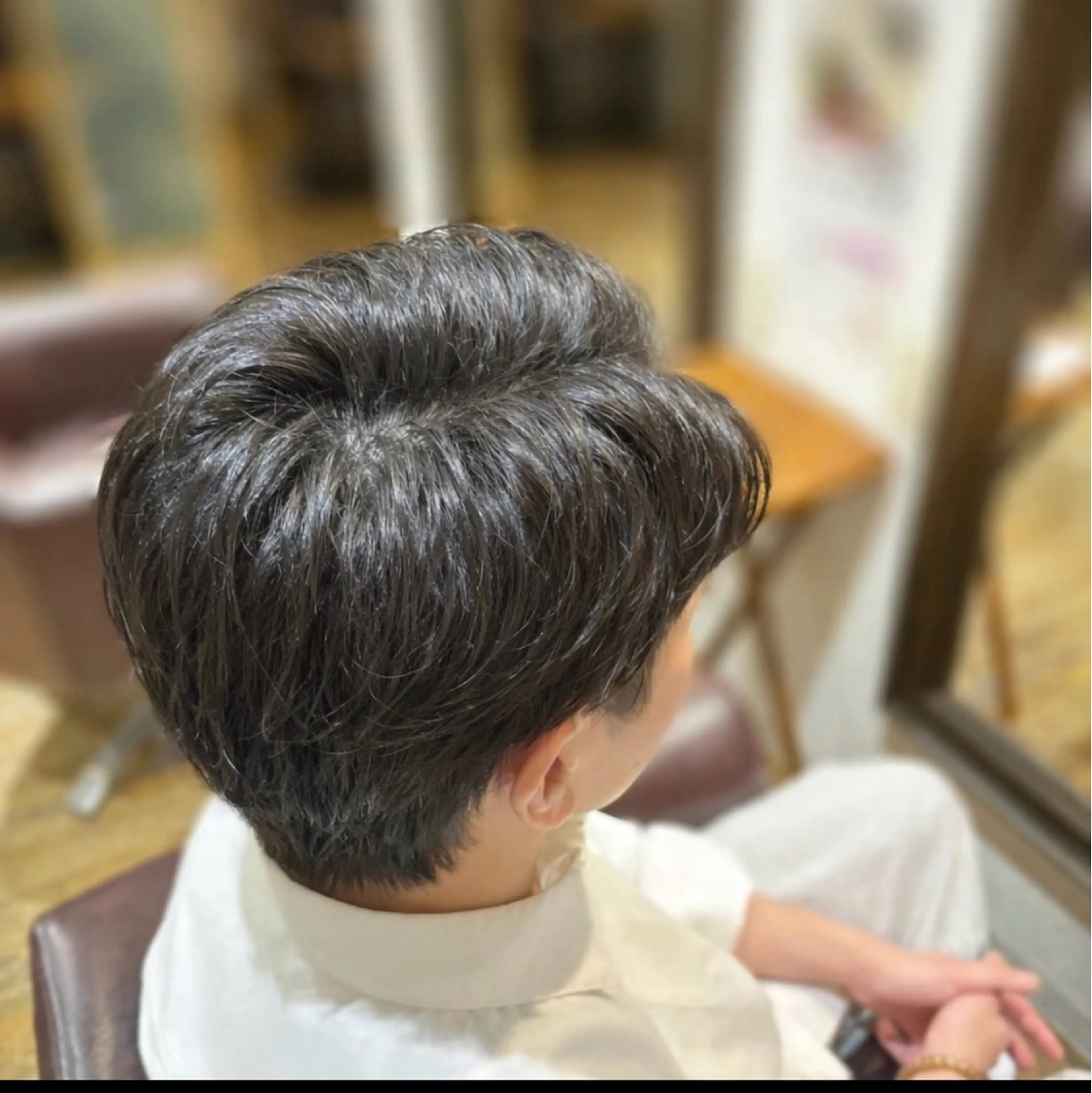 メンズ ビジネス カット RYU/メンズ /センターパートのヘアスタイル