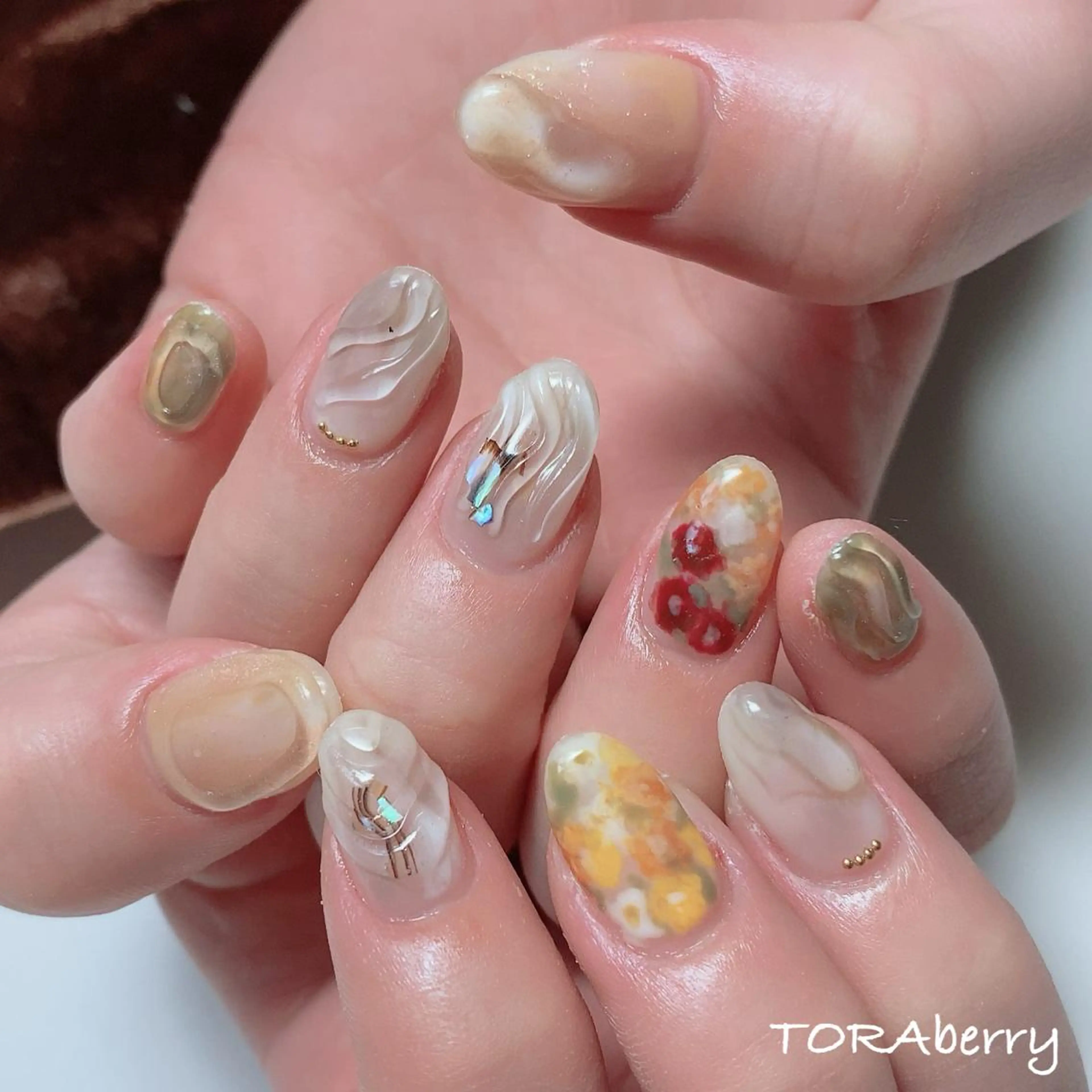 ネイル ハンドネイル ネイリスト なつみのネイルデザイン