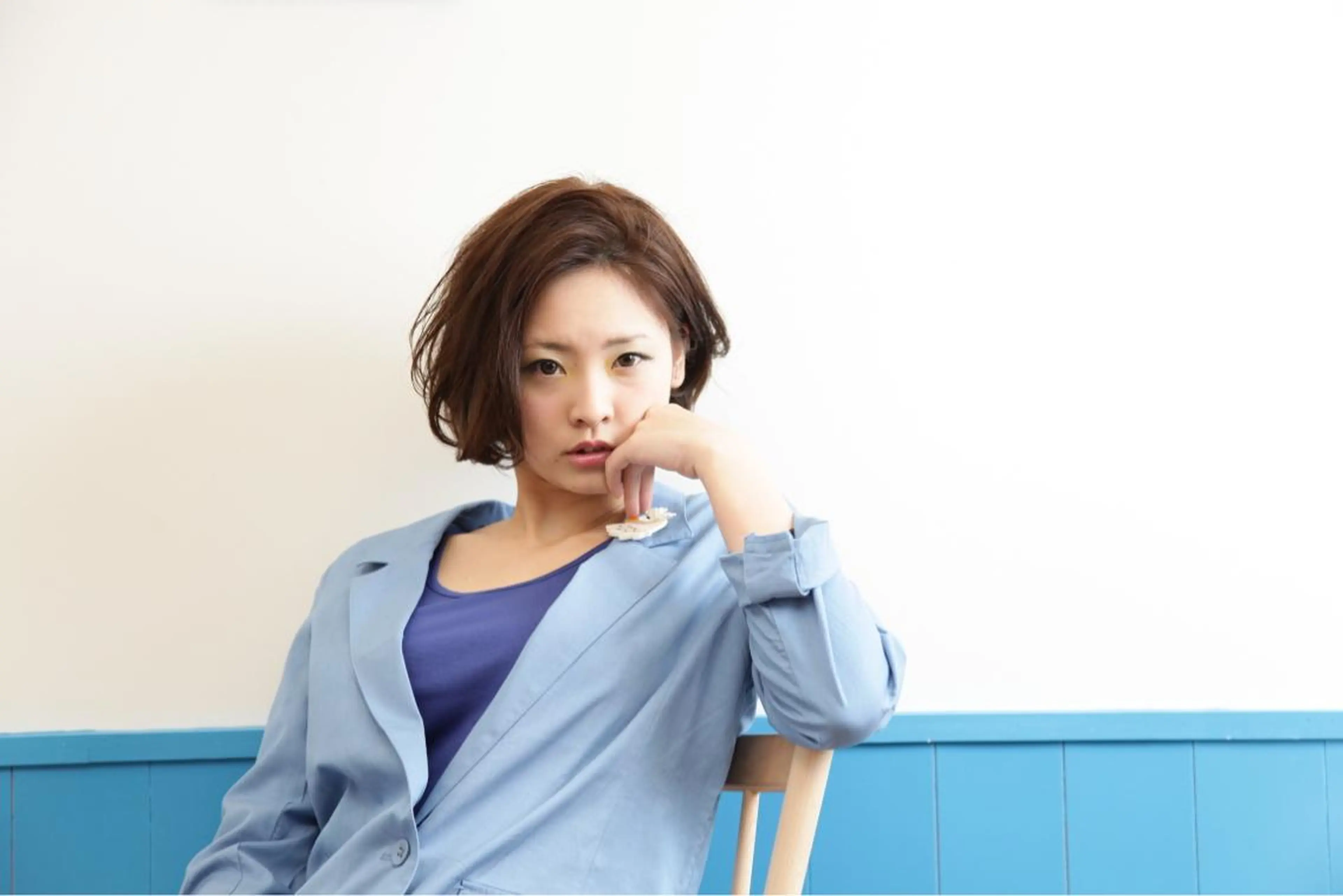 ショート 平尾駅直結/徒歩0分 イノセントヘアのヘアスタイル