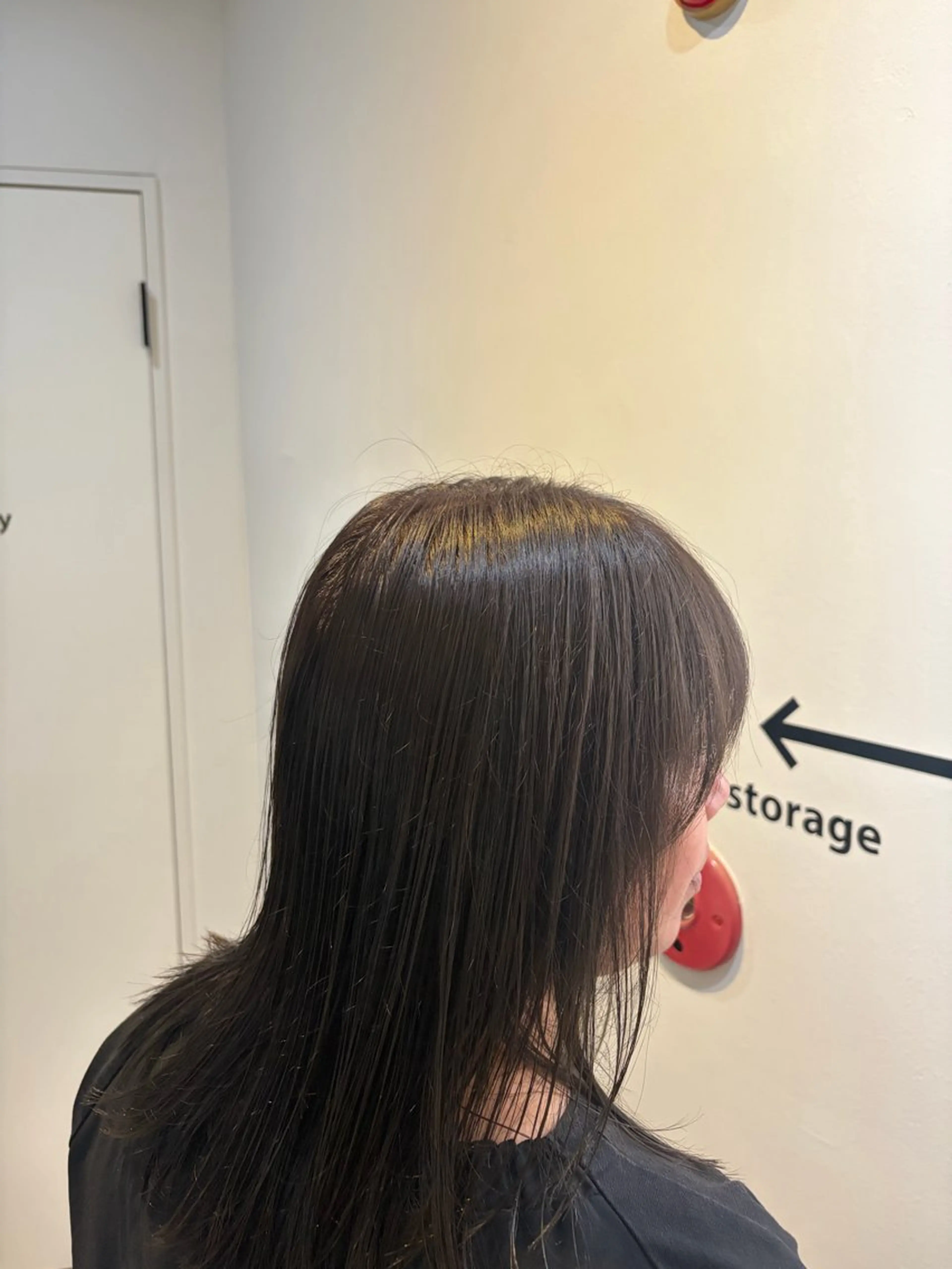カラー まえで あんのヘアスタイル