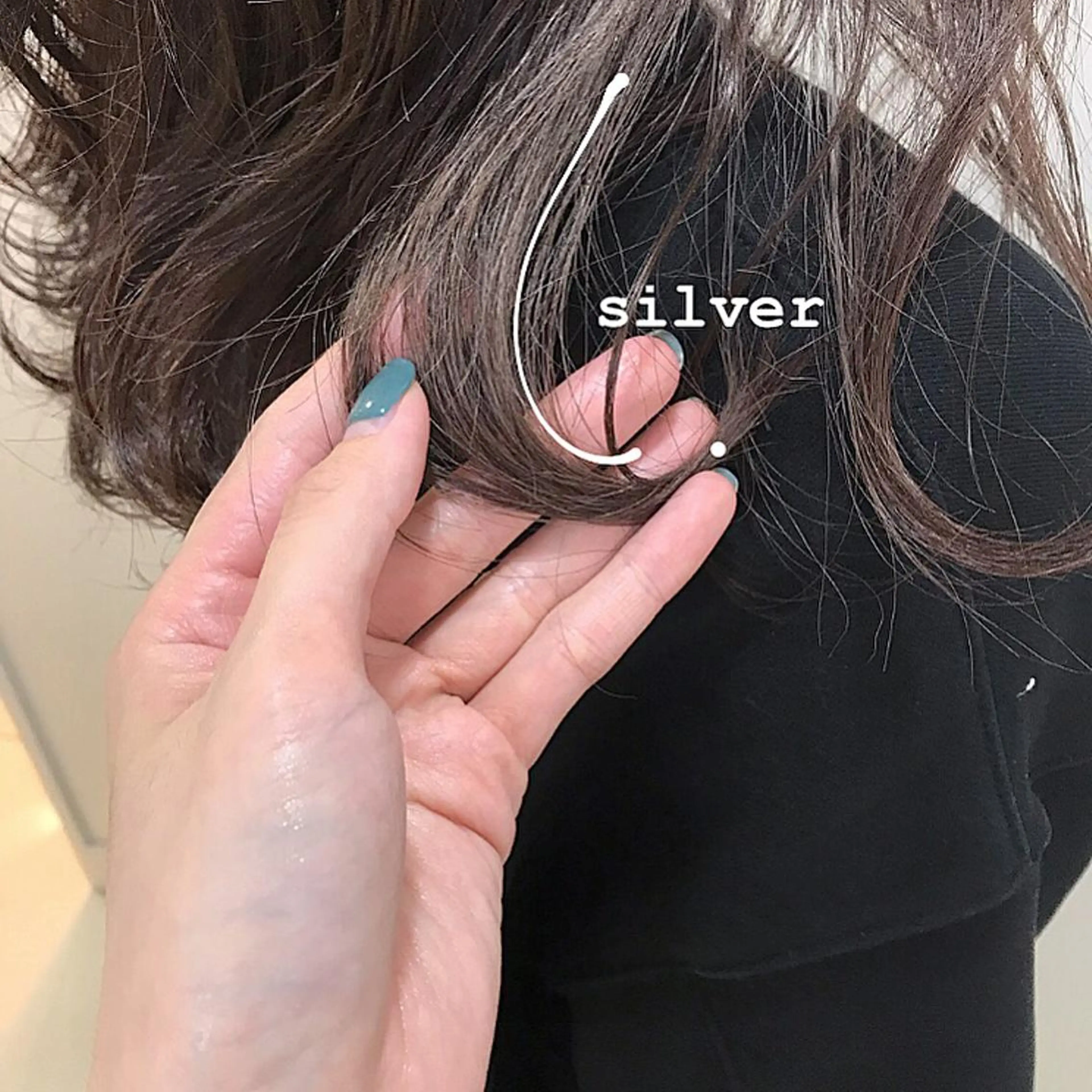 ミディアム カラー riho/ブリーチ/ デザインカラー/辻堂のヘアスタイル