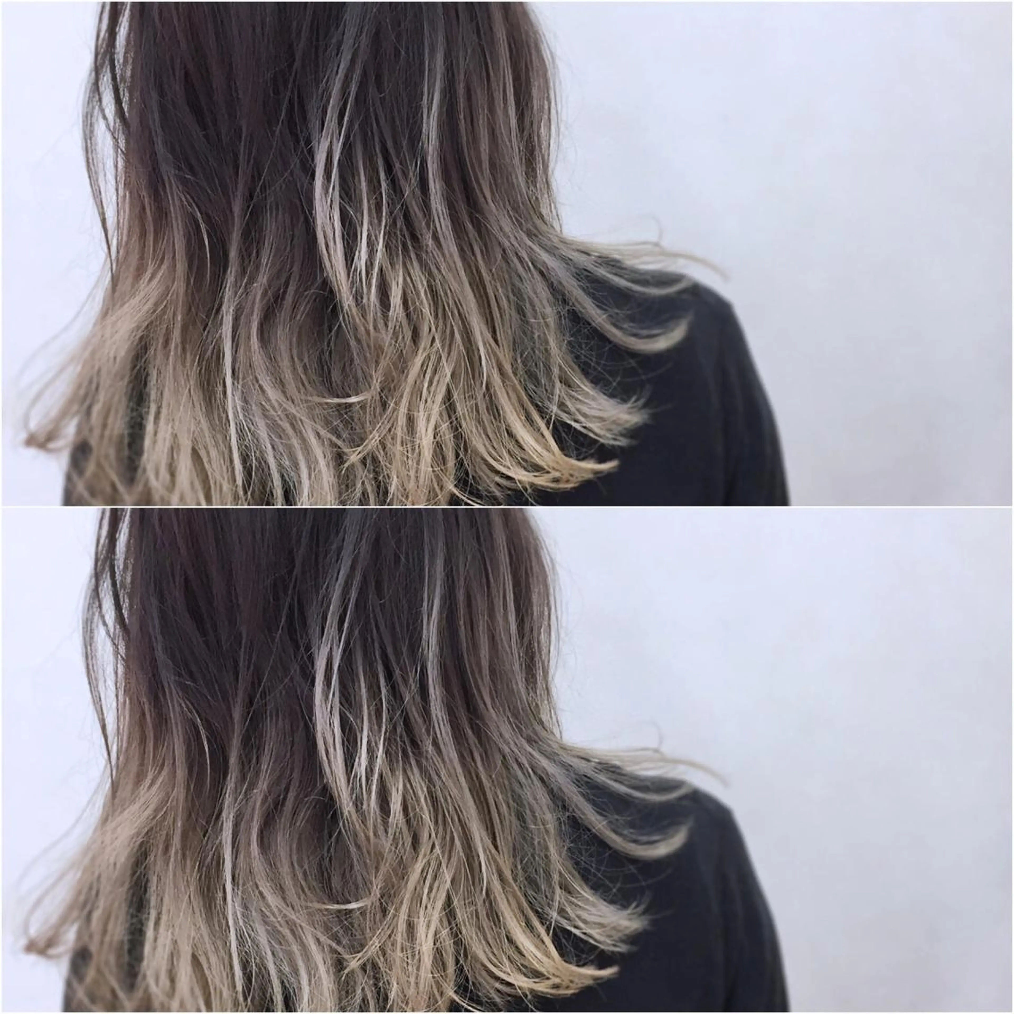 セミロング 岸 保奈美のヘアスタイル