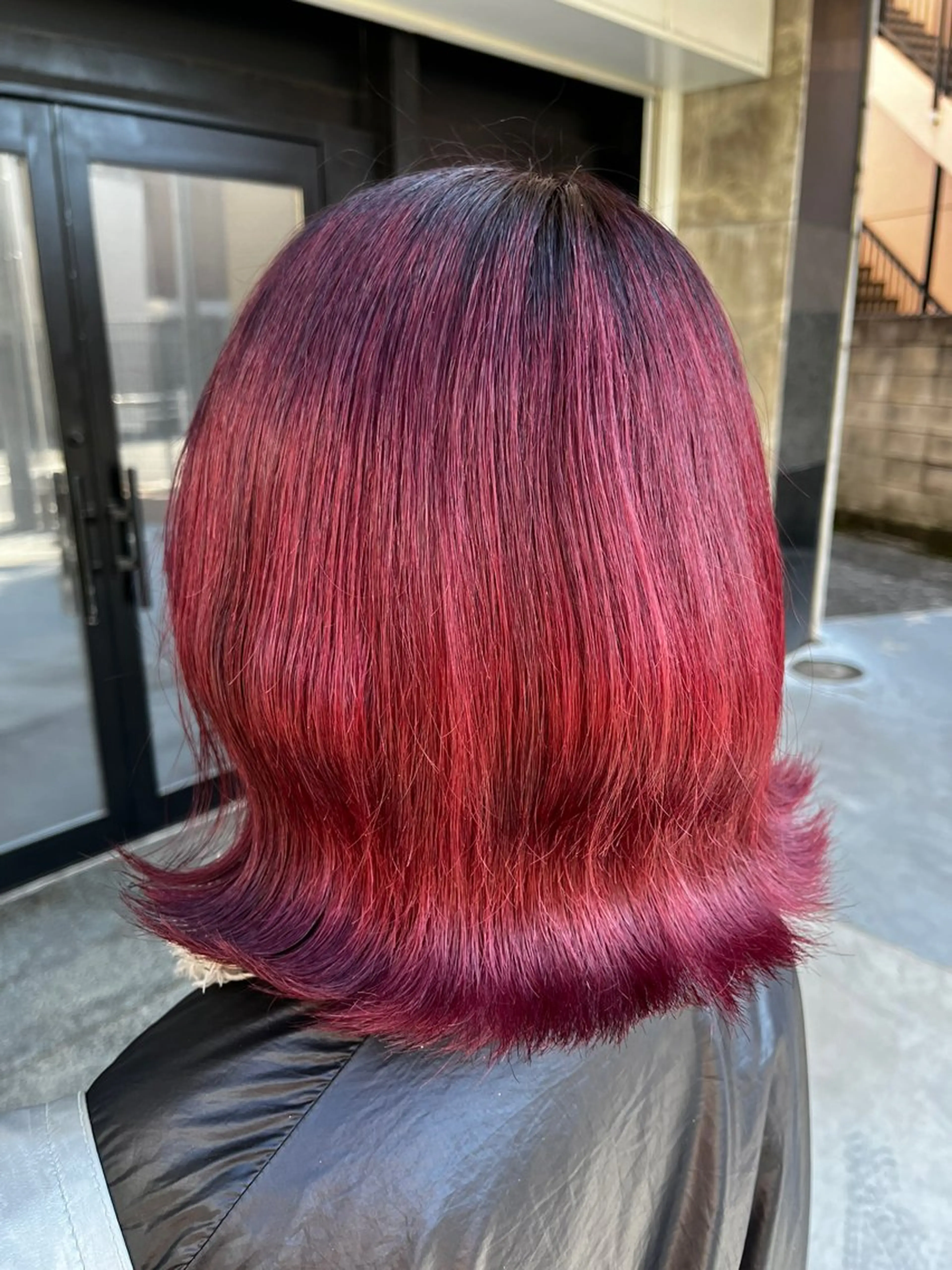 セミロング カラー カット ヘアカラー トリートメント ハイトーン/韓国風/ 艶髪/吉祥寺のヘアスタイル