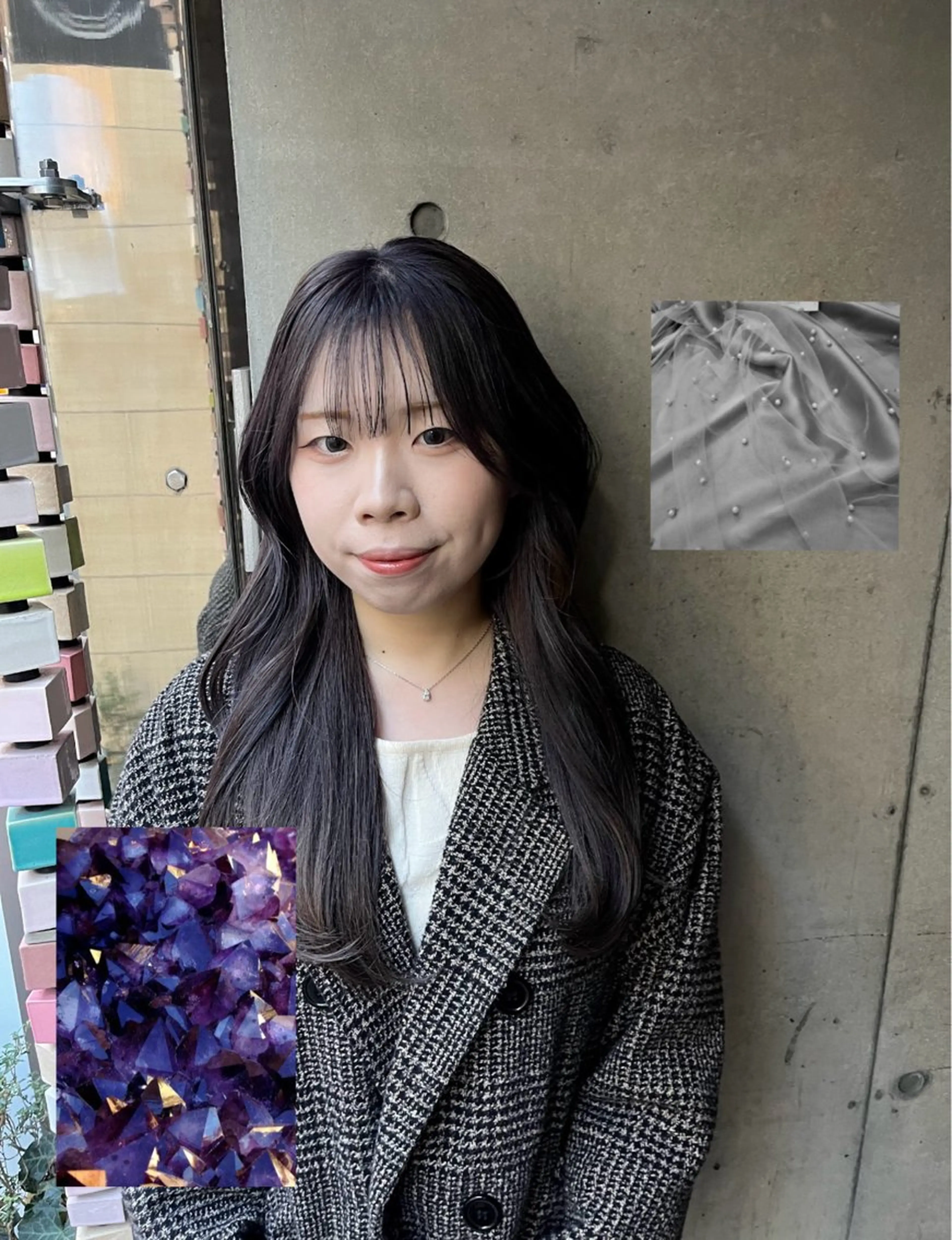 ロング カット ヘアカラー 【美ボブ. カラー】midoのヘアスタイル