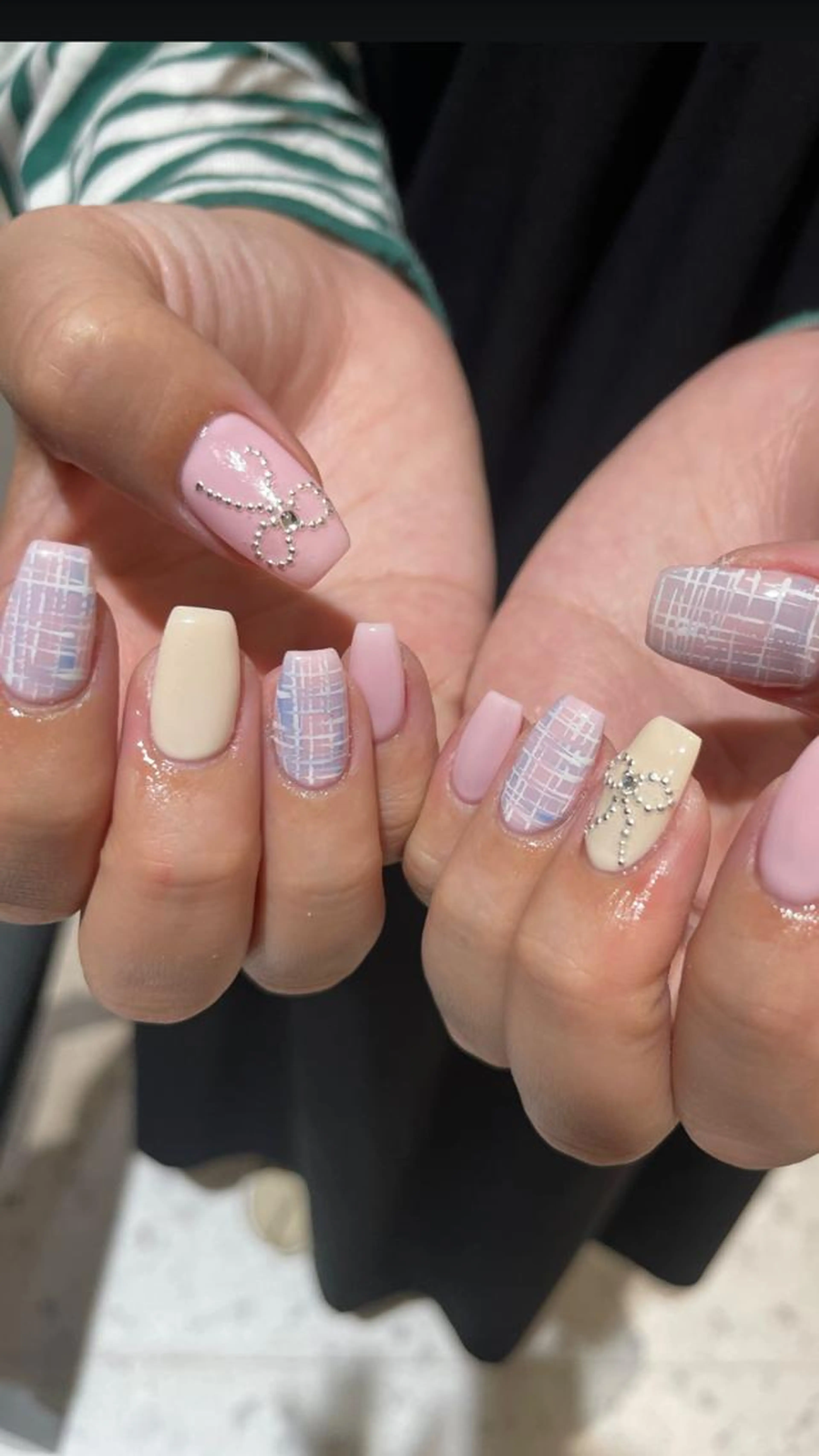 🌙オフ有 Designコース★オフ込みフットネイルandハンドネイルの写真