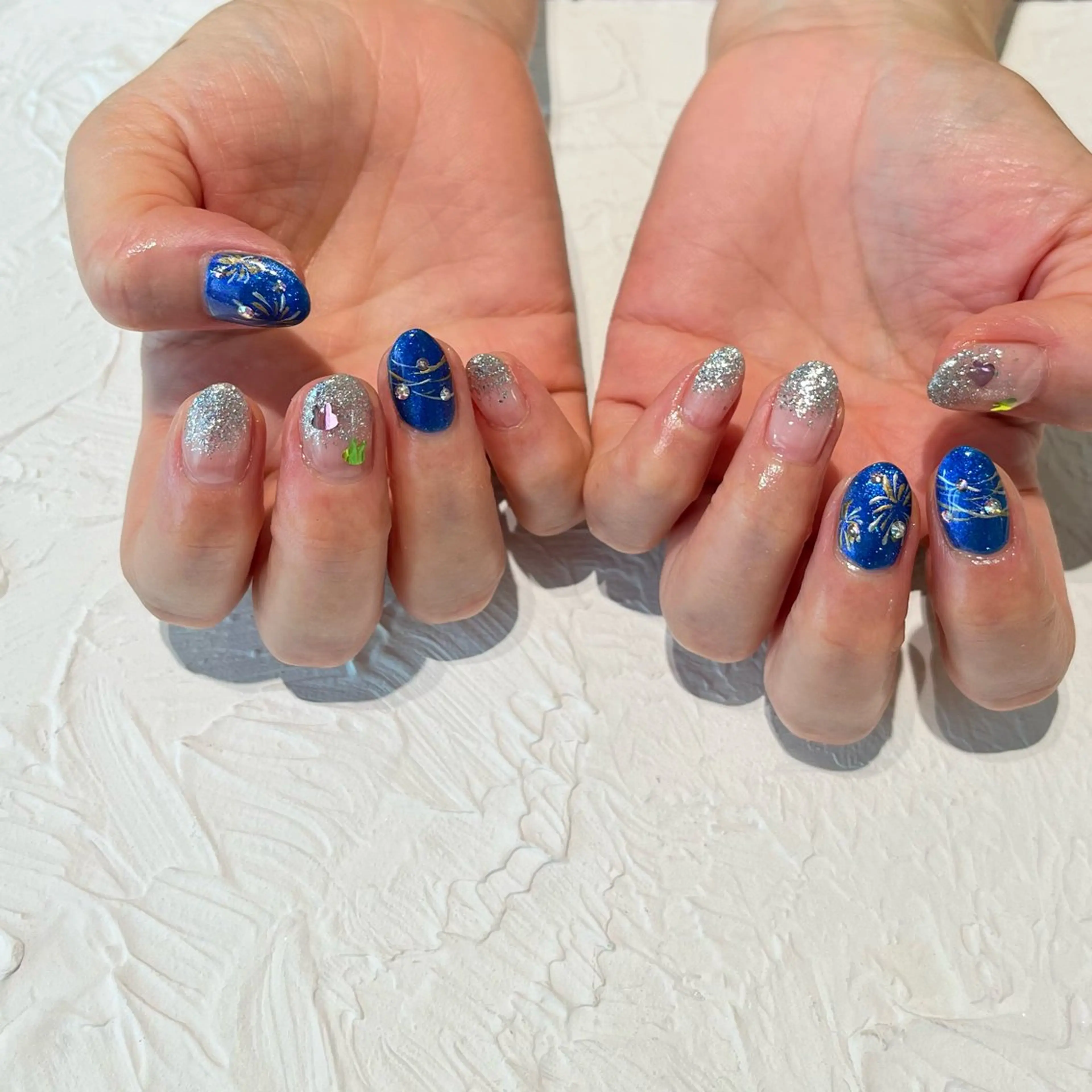 ネイル 四之宮 百花のネイルデザイン