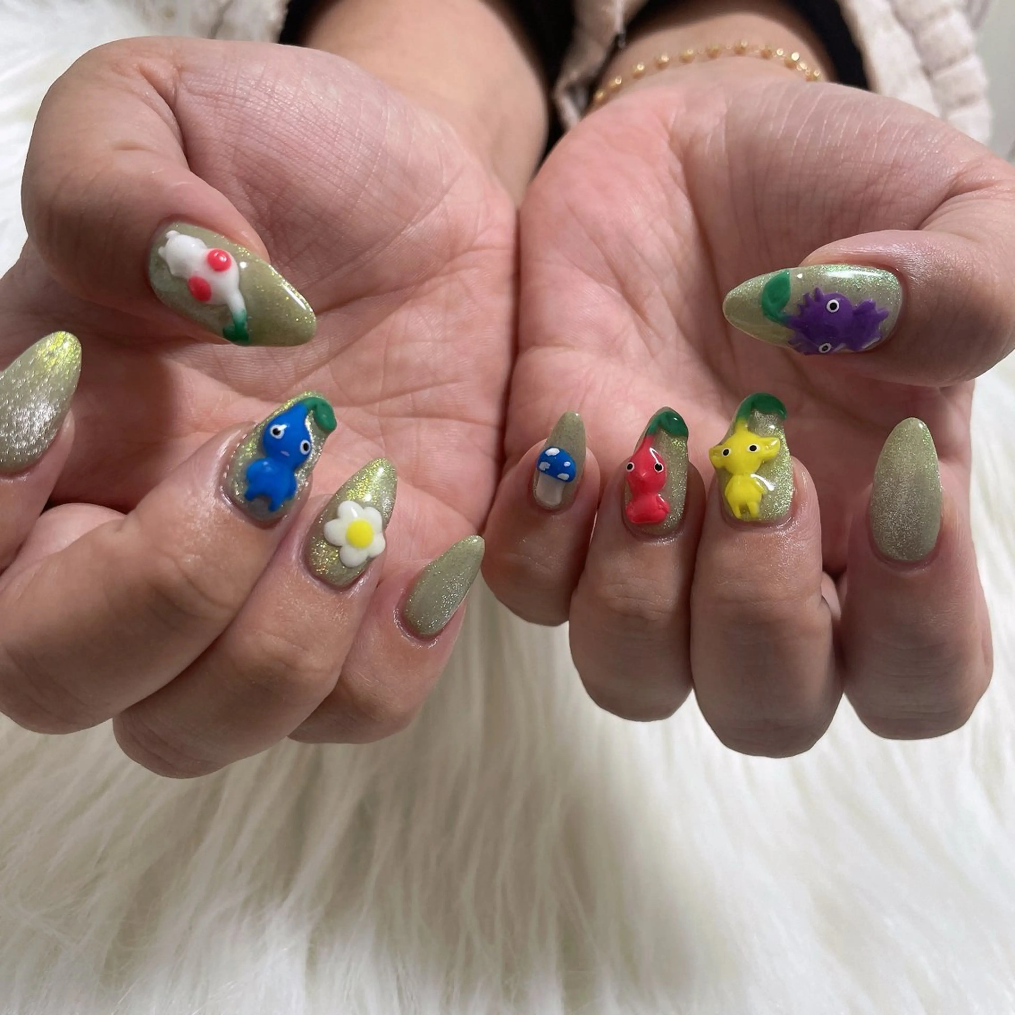 ネイル マグネットネイル lathyrus. nailのネイルデザイン