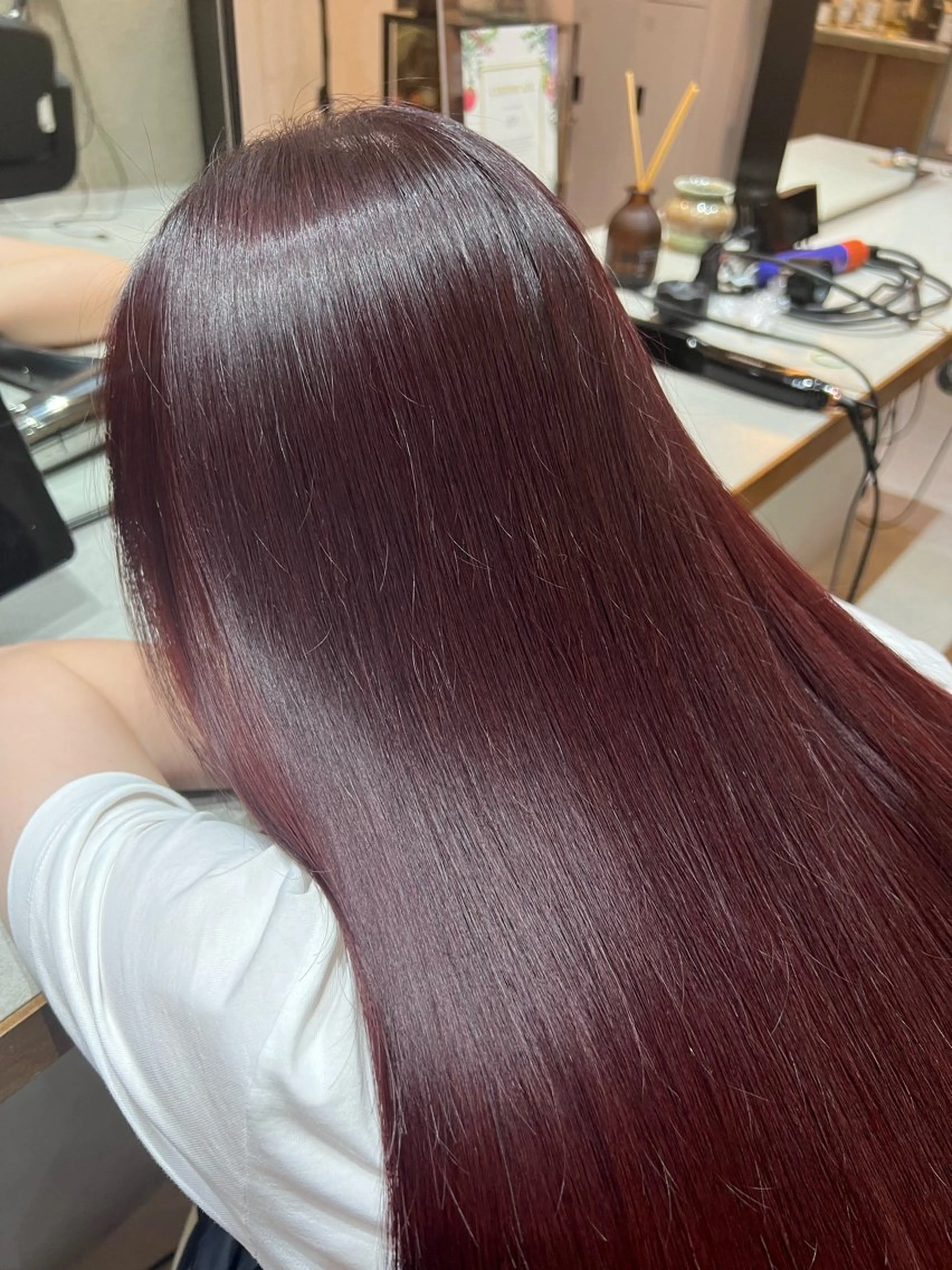 ロング カラー Shiro RENのヘアスタイル