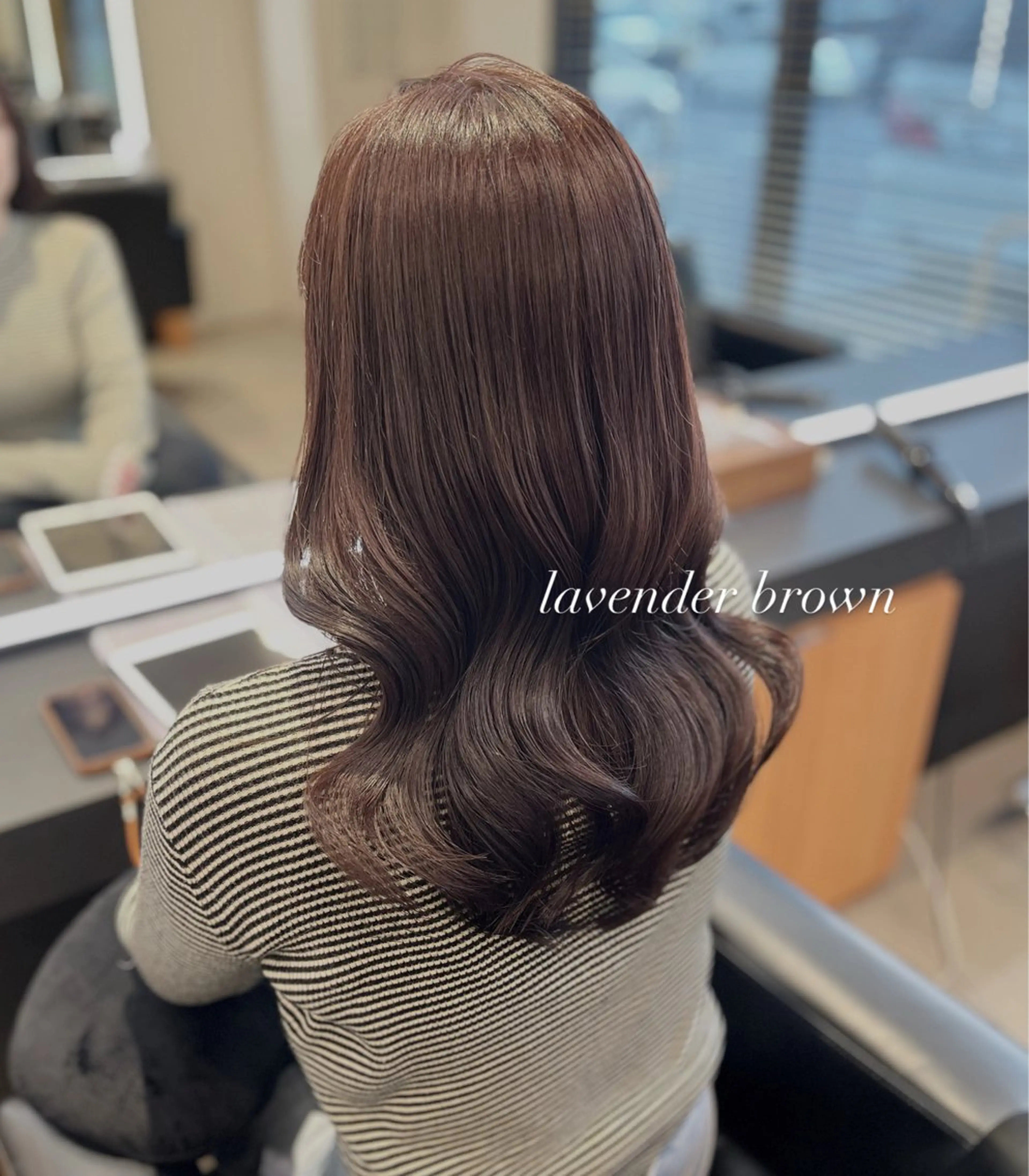 セミロング 髪質改善・水素カラー ARIA(ému)のヘアスタイル