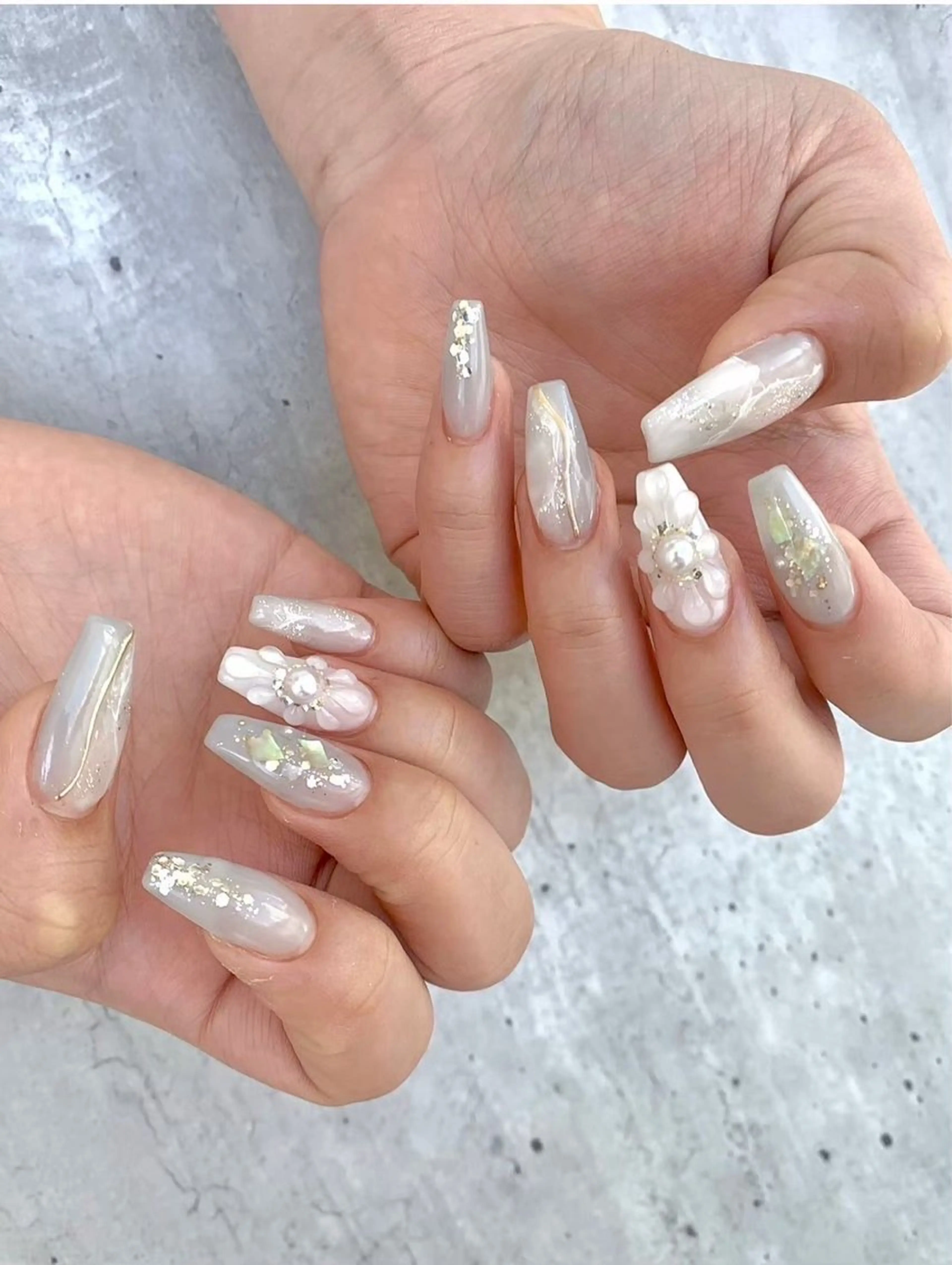 ネイル ハンドネイル joieange MEGUMIのネイルデザイン