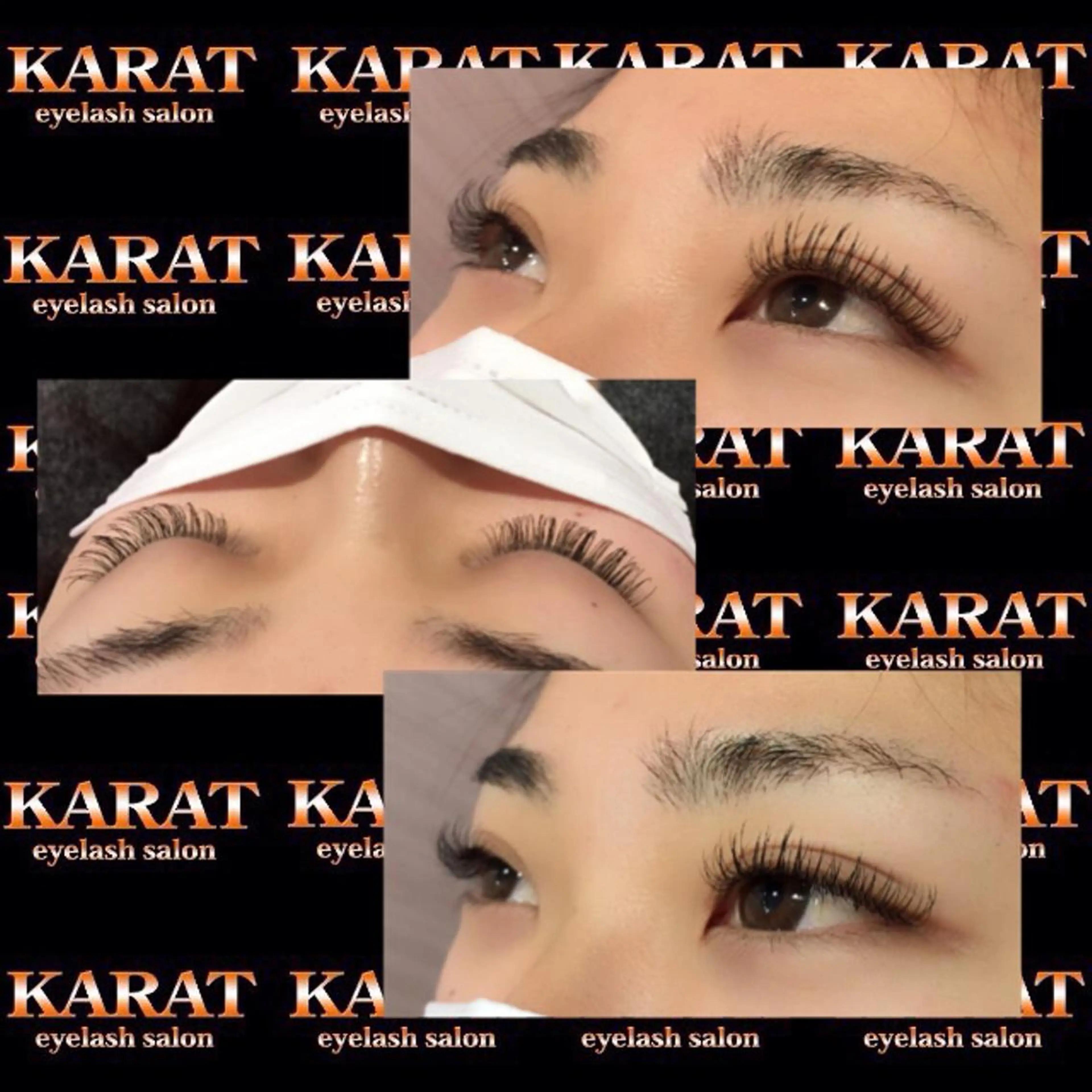 マツエク・マツパ Dカール ★KAEDE★伊勢崎 【KARAT】のマツエク・マツパデザイン