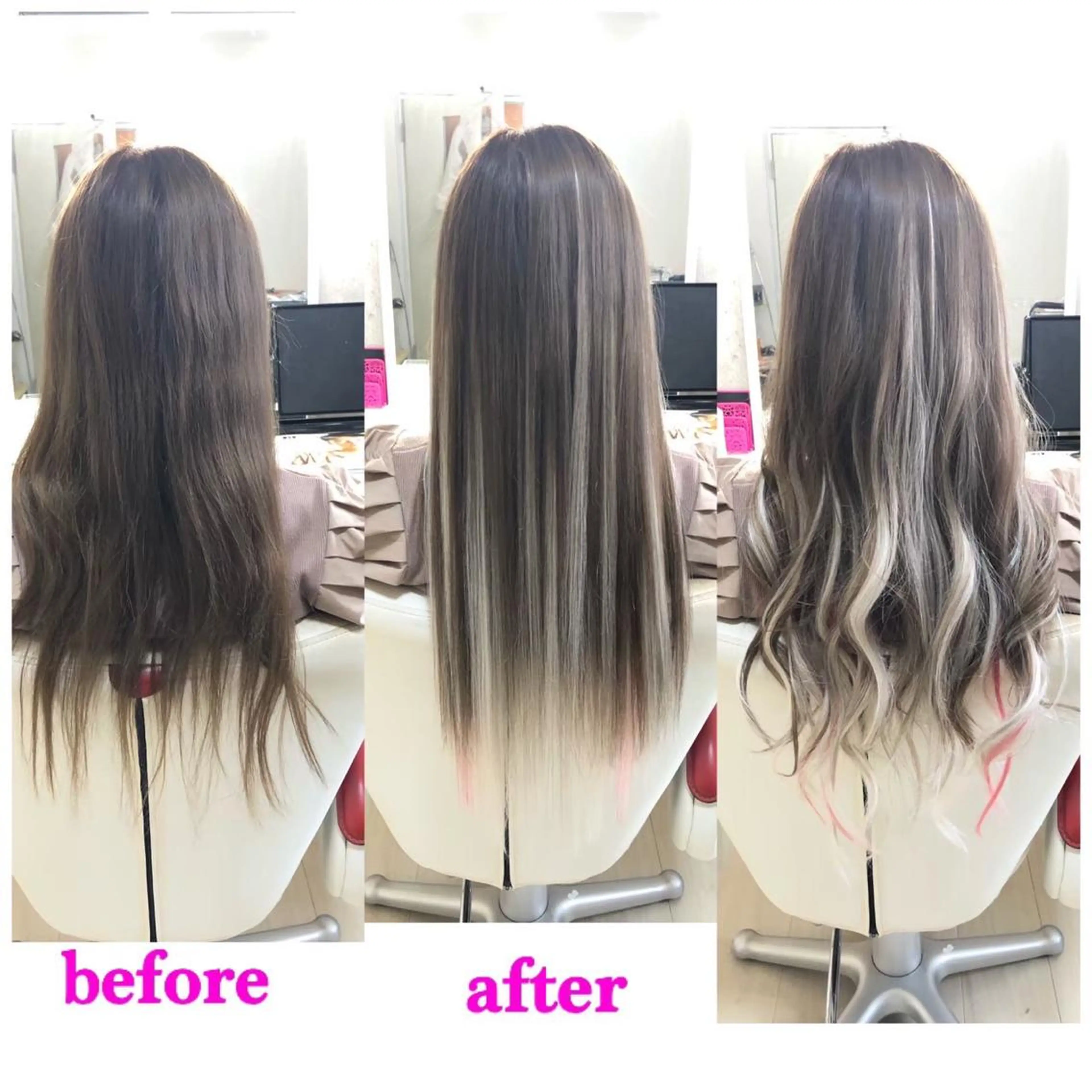 ロング エクステ 🌟ドレスアップ 神戸店🌟のヘアスタイル