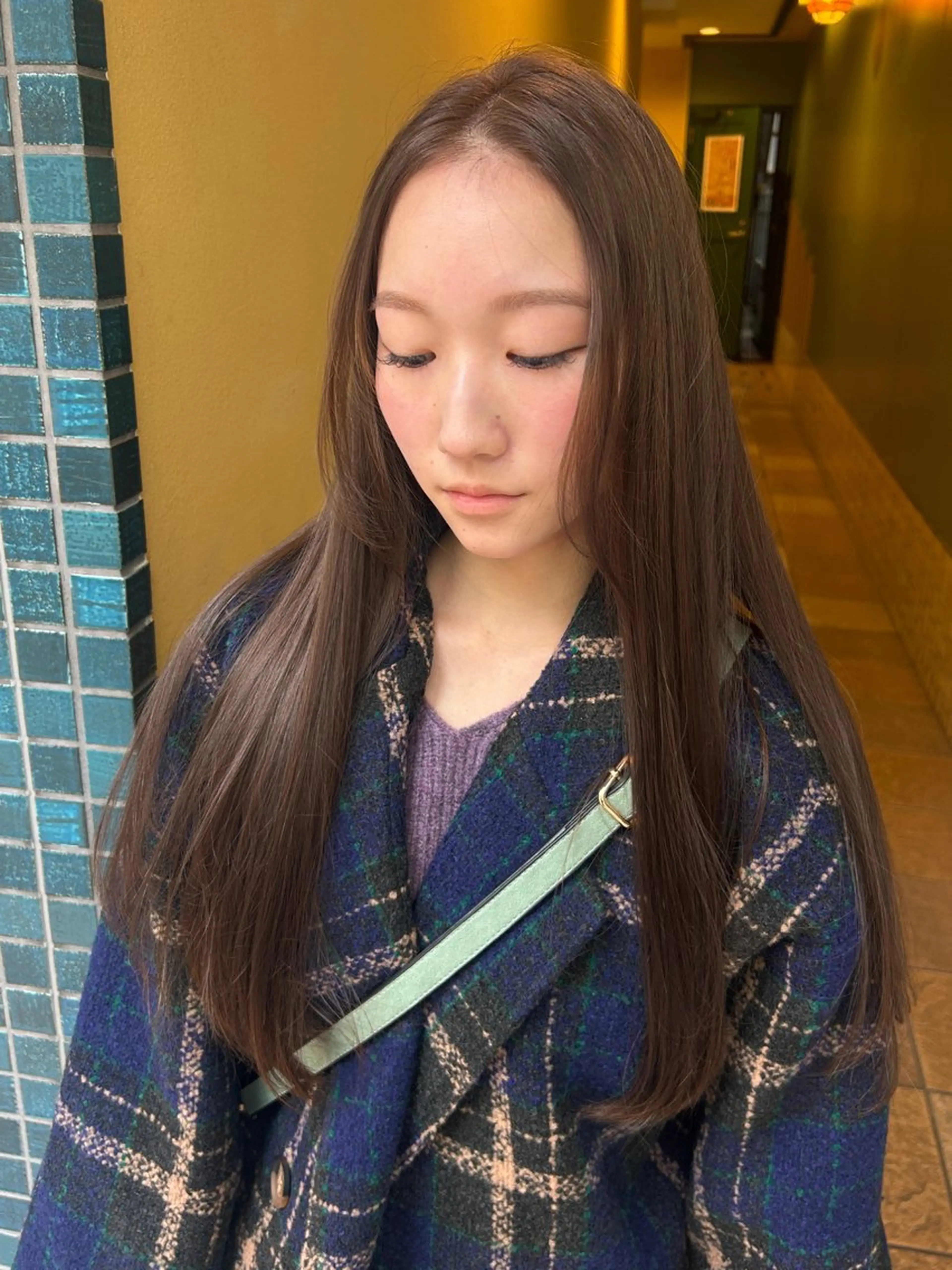 カラー グレージュ 中津 /kipi アカネのヘアスタイル