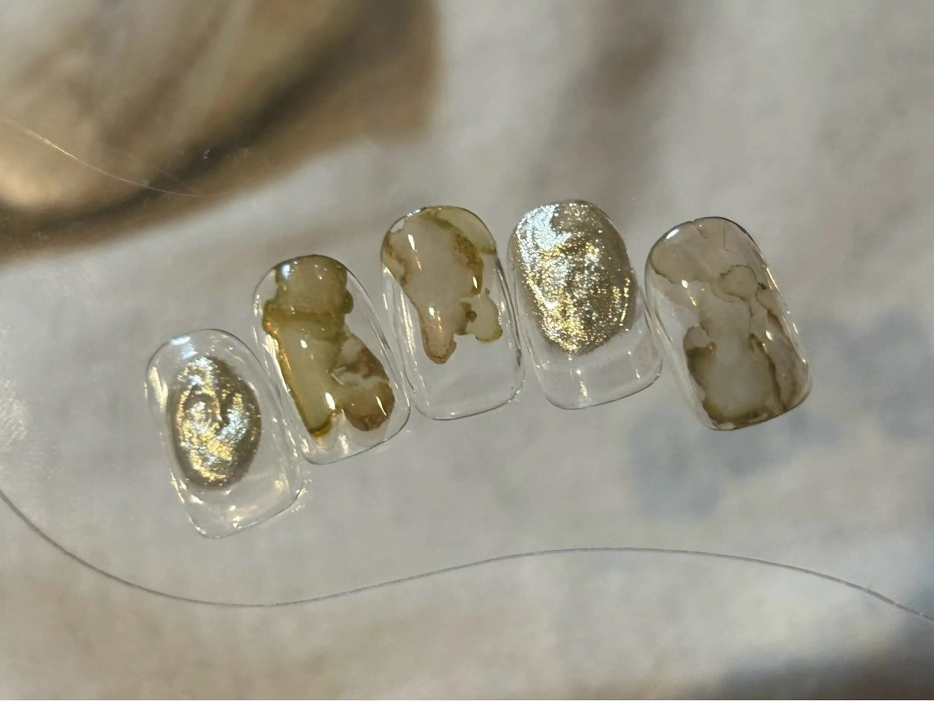 ネイル クリアネイル raku  nail 【ラクネイル】のネイルデザイン