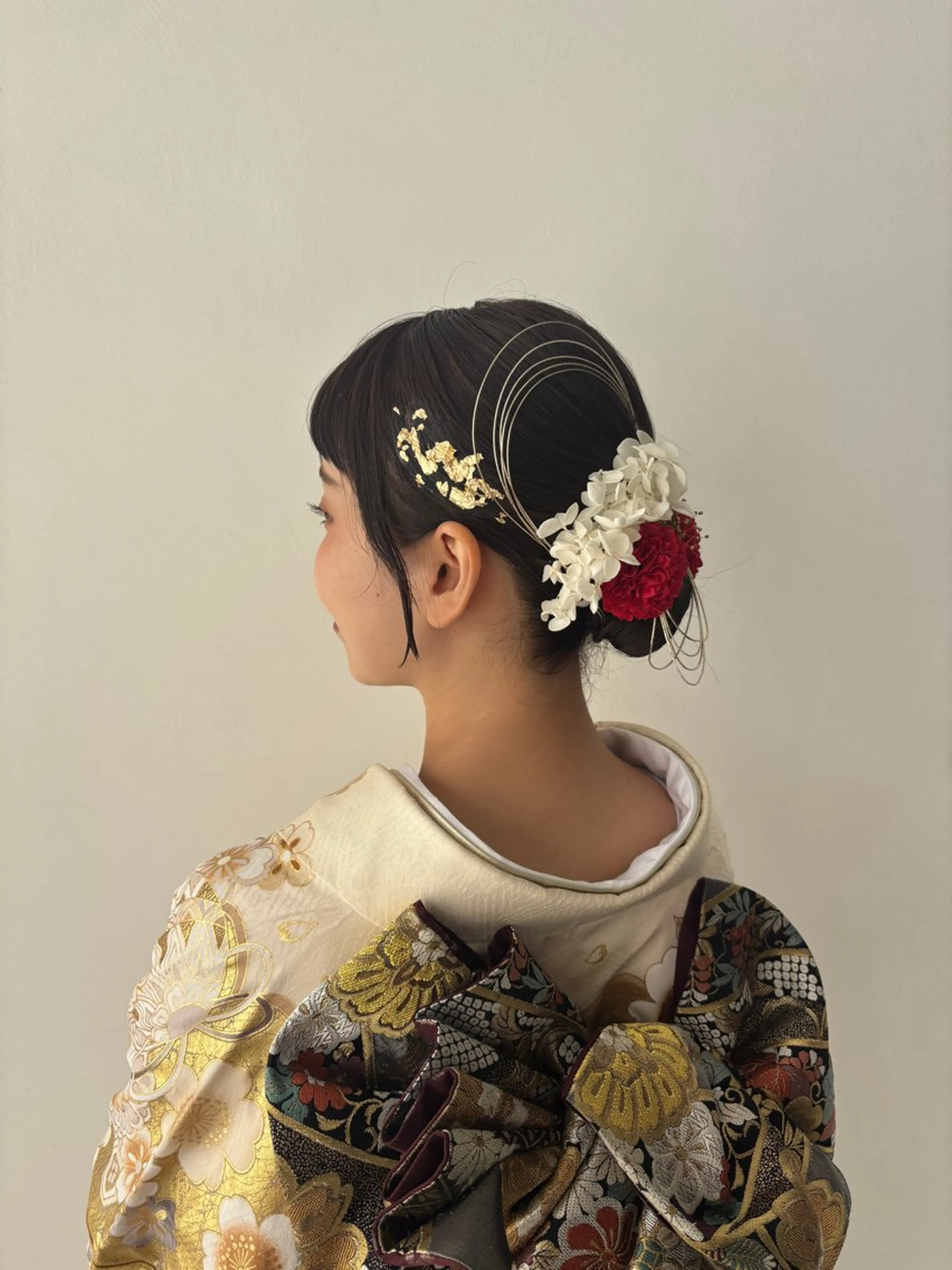 ヘアアレンジ 成人式 ボブ/レイヤー/ 梅田/天野川奈緒のヘアスタイル