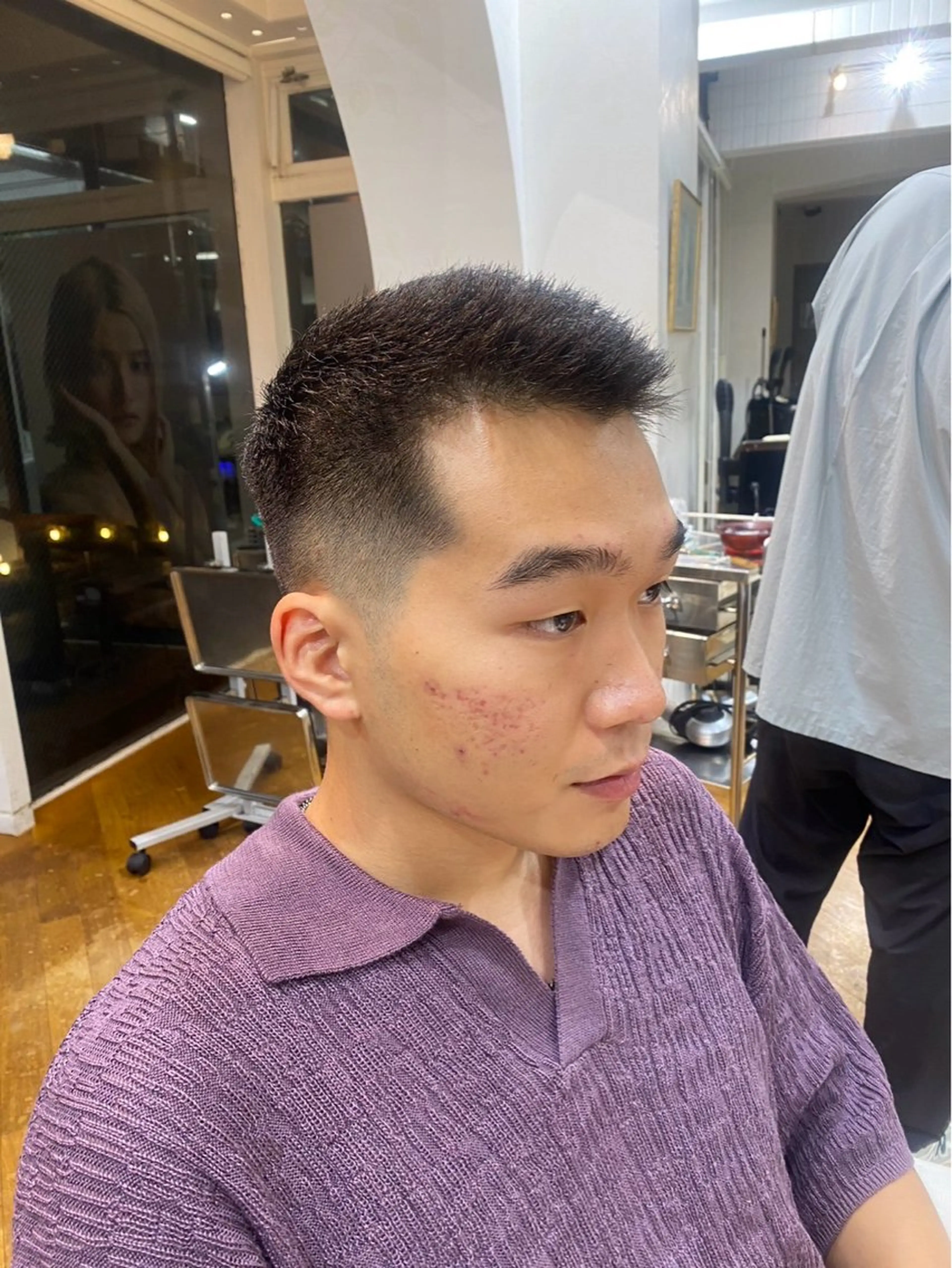 メンズ フェードカット 江原 貴登のヘアスタイル