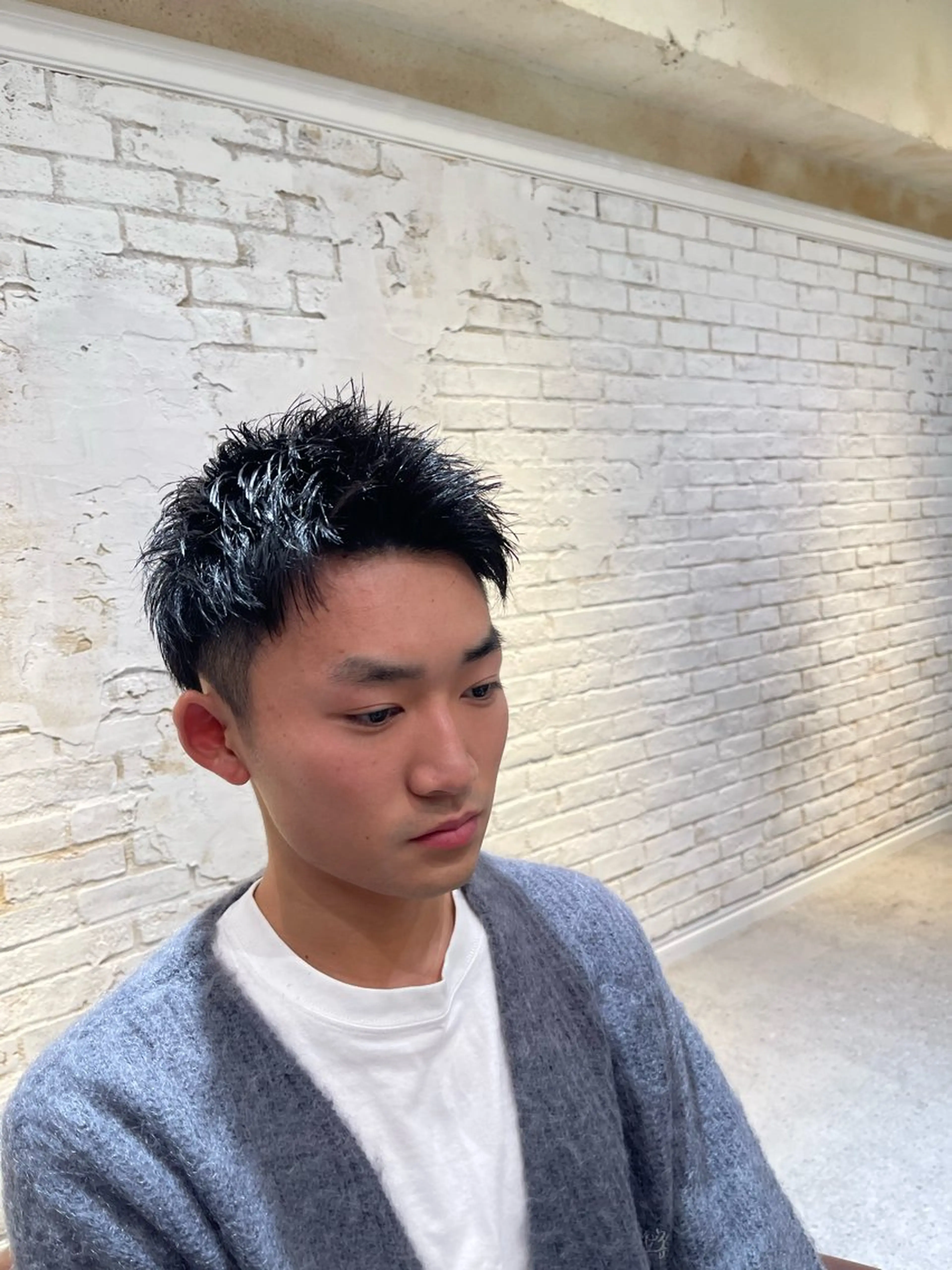 ショート メンズ 千代 夏輝のヘアスタイル