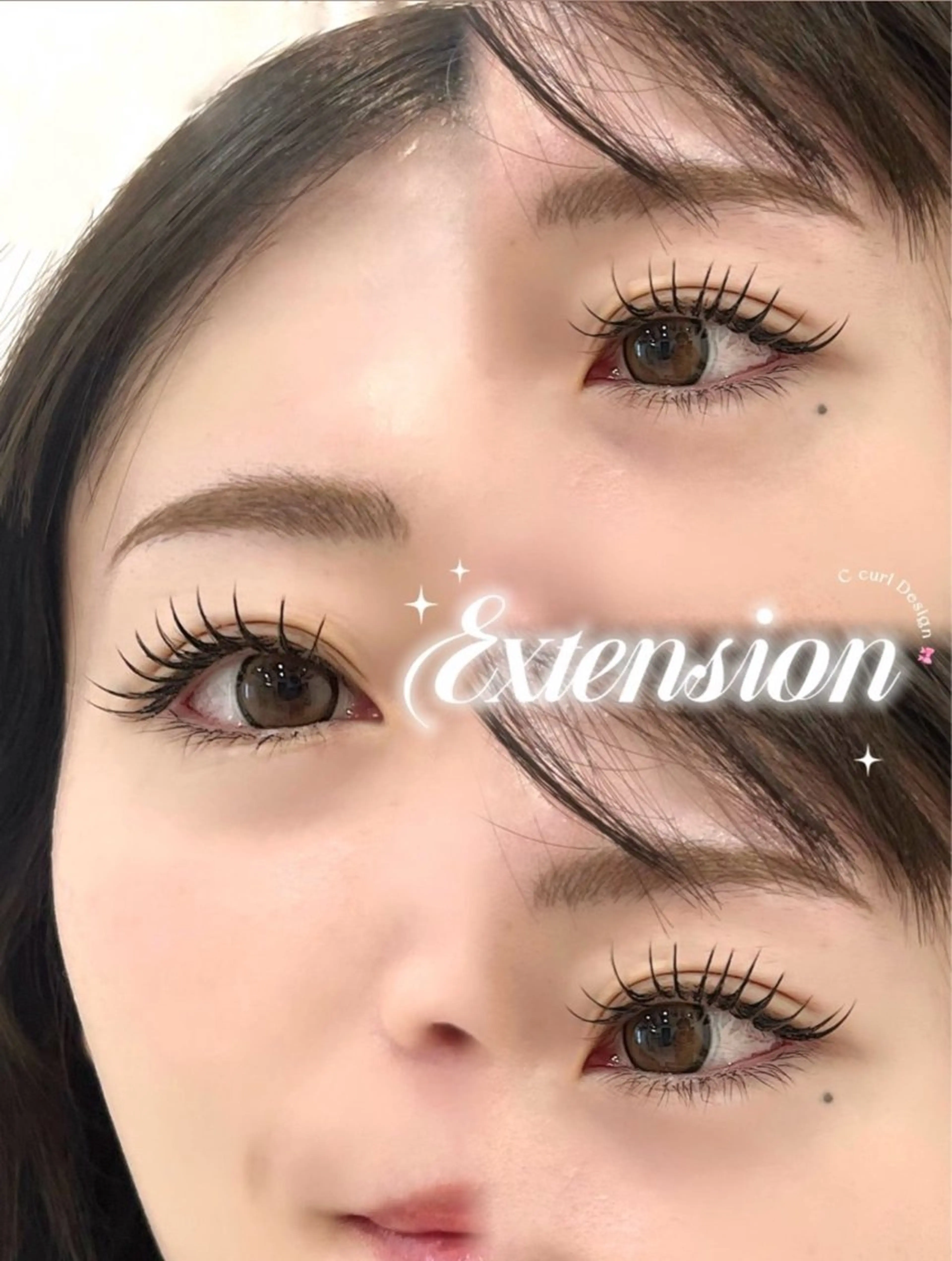 マツエク・マツパ マツエク N a t s u m e 🎀🌙のマツエク・マツパデザイン