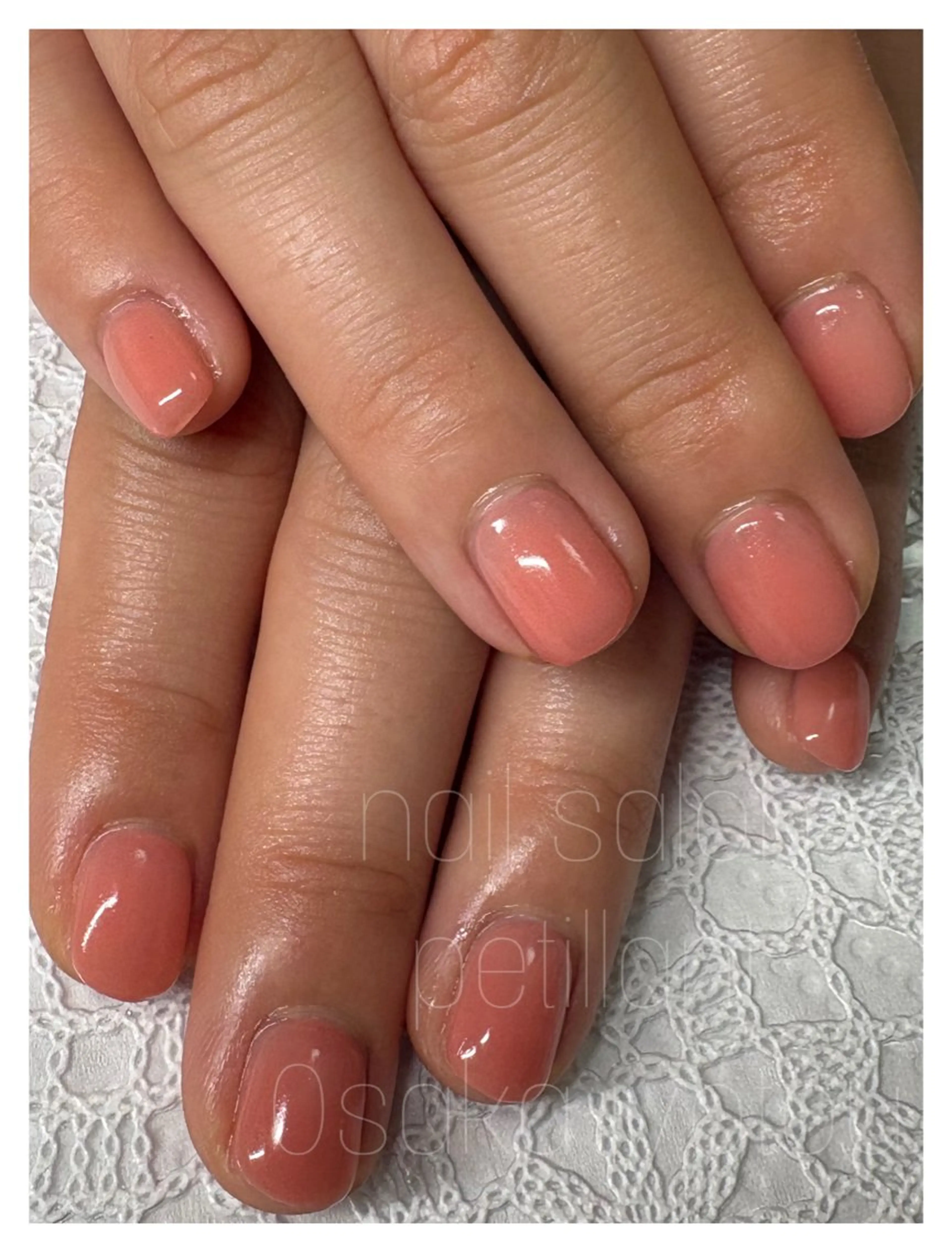 ネイル ピンク 春ネイル nail salon petillantのネイルデザイン