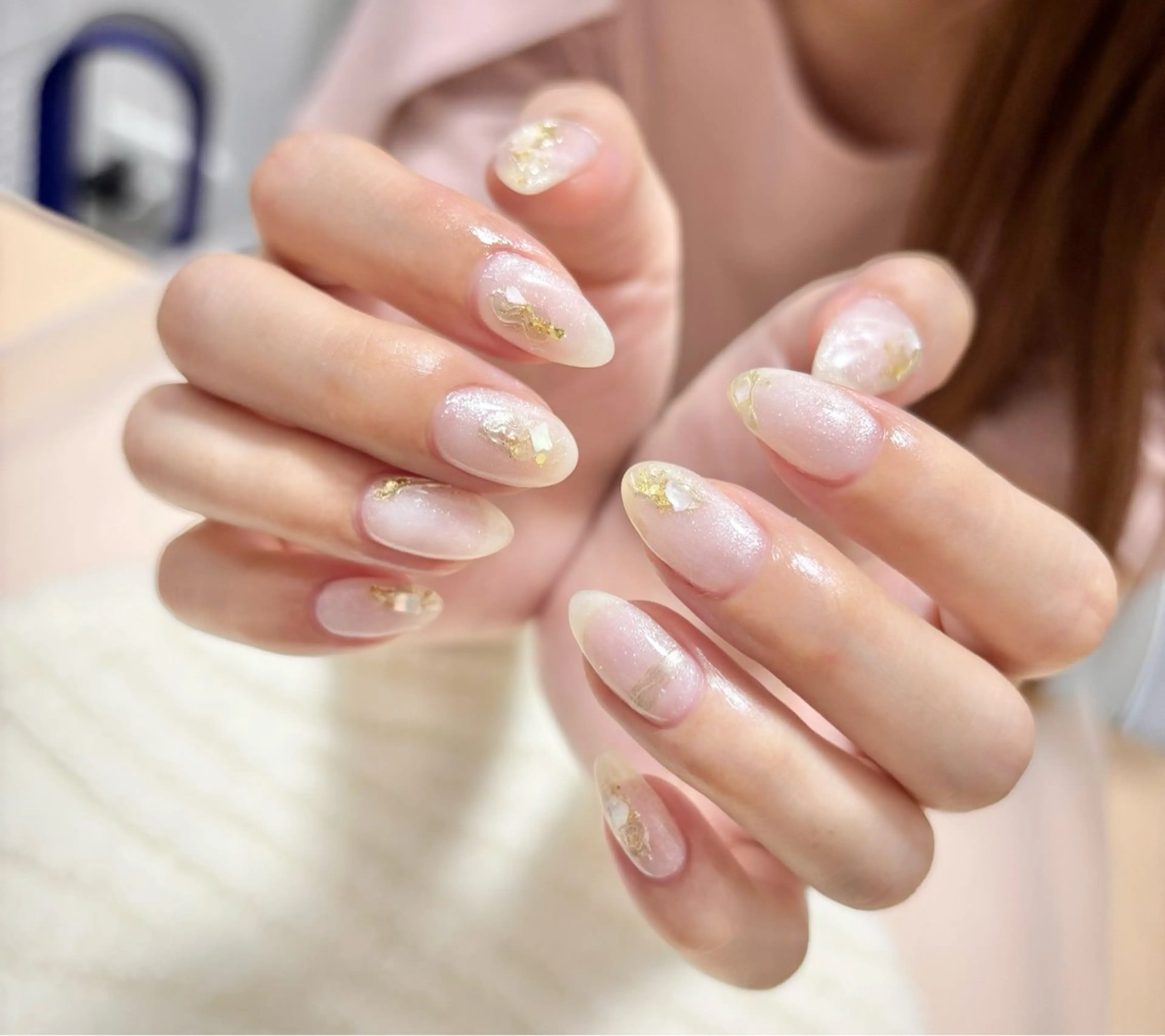 ネイル ニュアンスネイル ハンドネイル わたなべ さやかのネイルデザイン