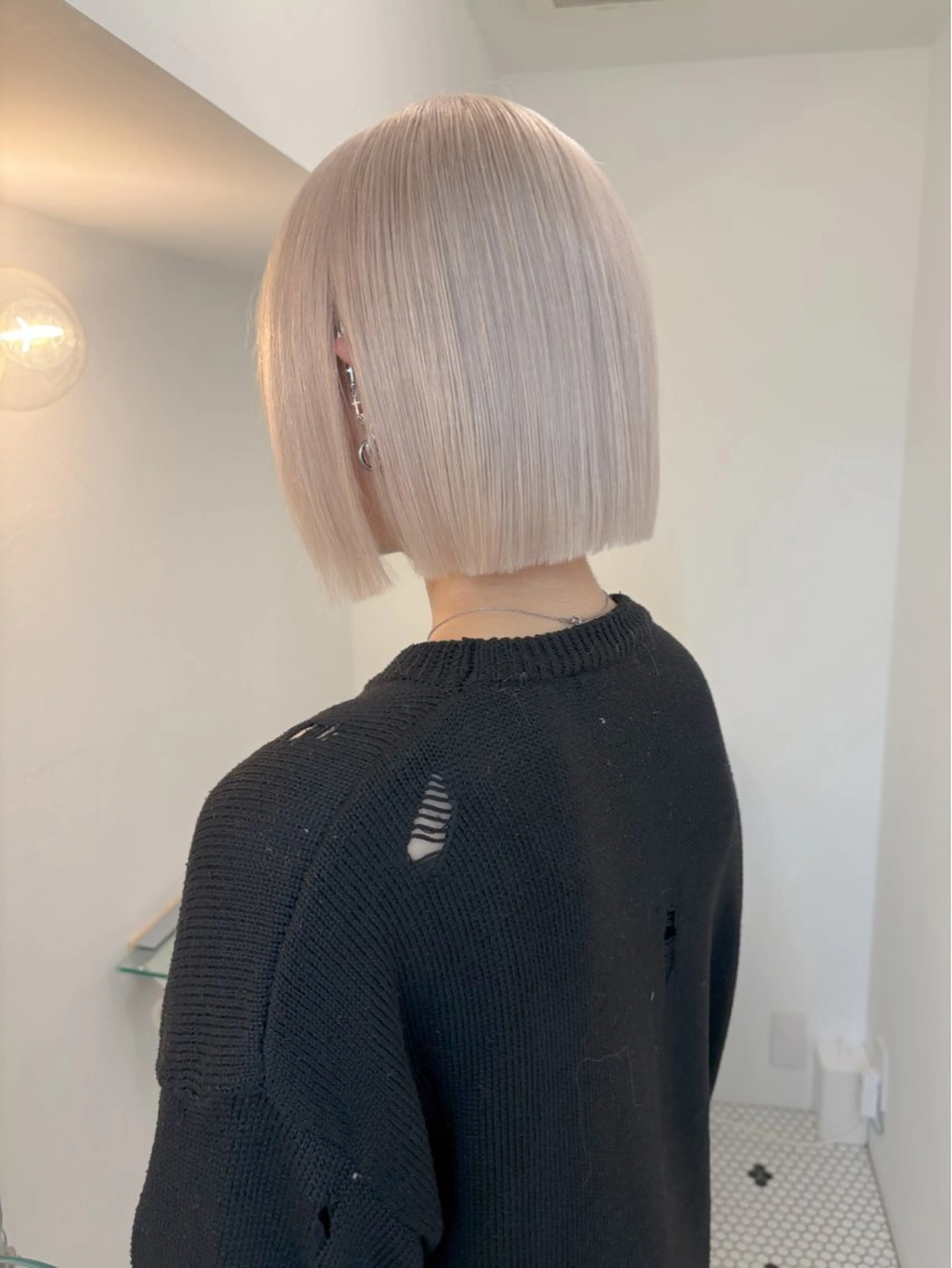 ショート ヘアカラー 🚨ダメージ最小限ブ リーチ特化🚨ミユウのヘアスタイル