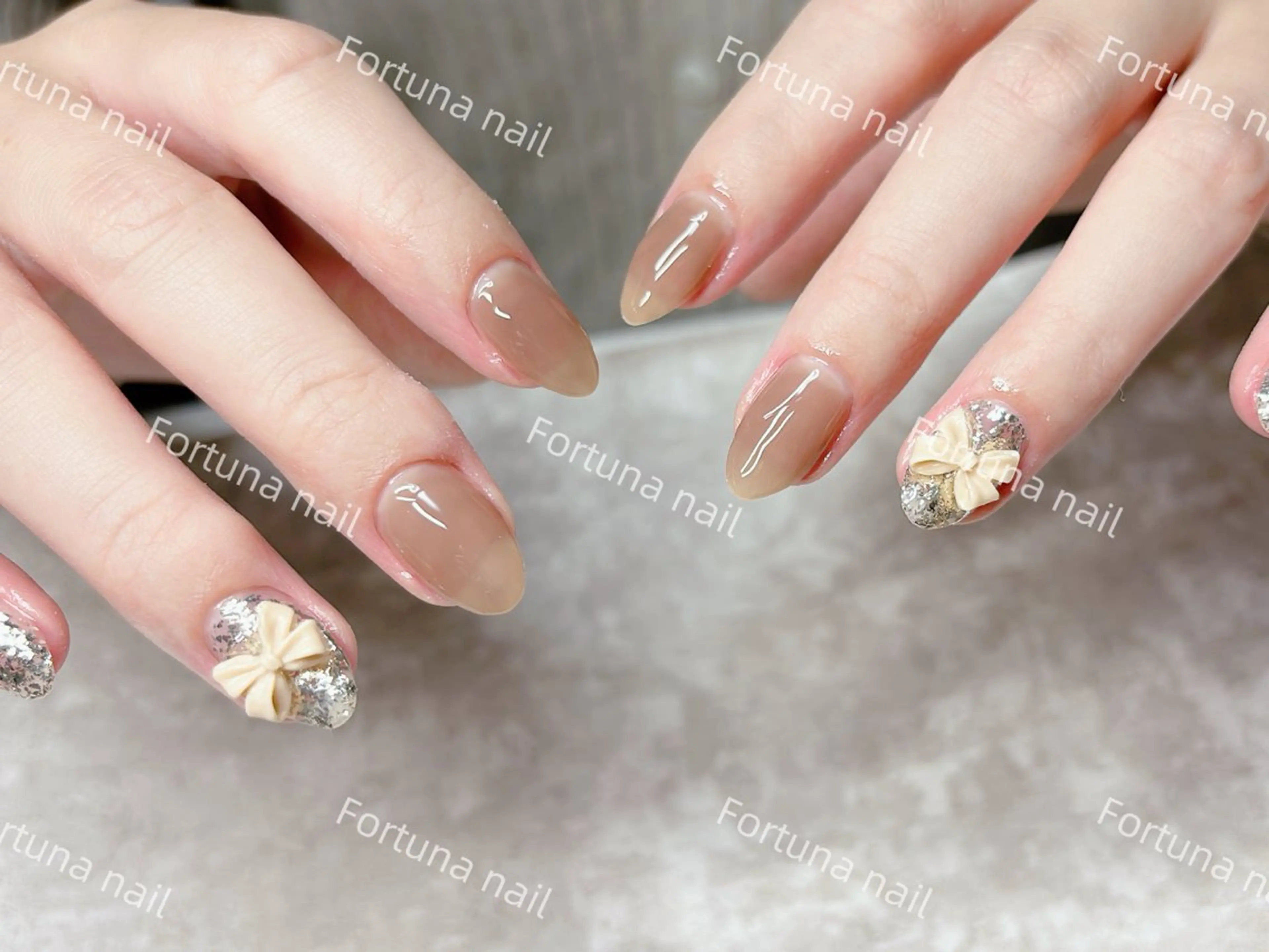 ネイル ハンドネイル Nail •Head スパFortunaのネイルデザイン