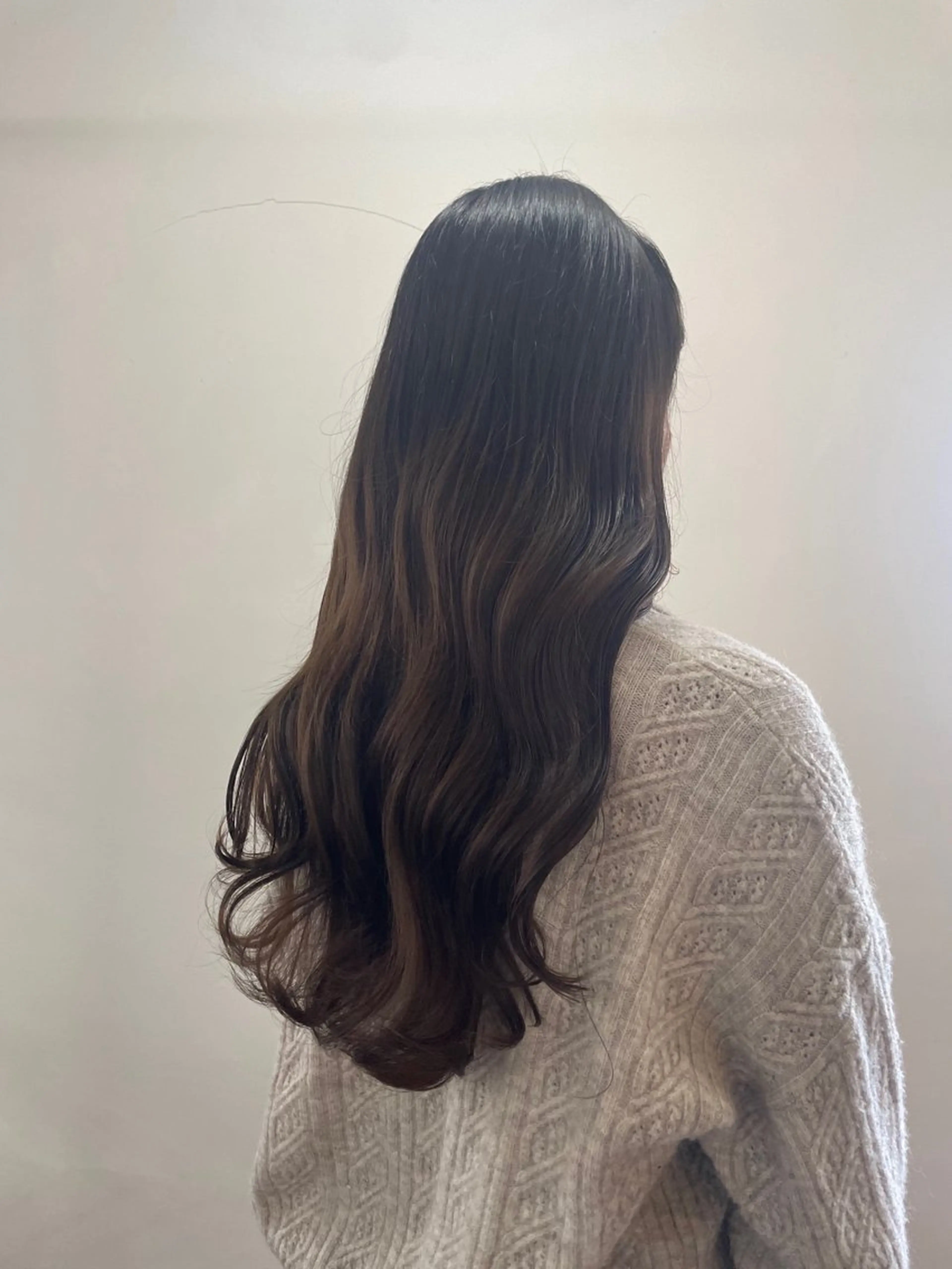 ロング 髪質改善 トリートメント mopa_kaede ナチュラル/レイヤーのヘアスタイル