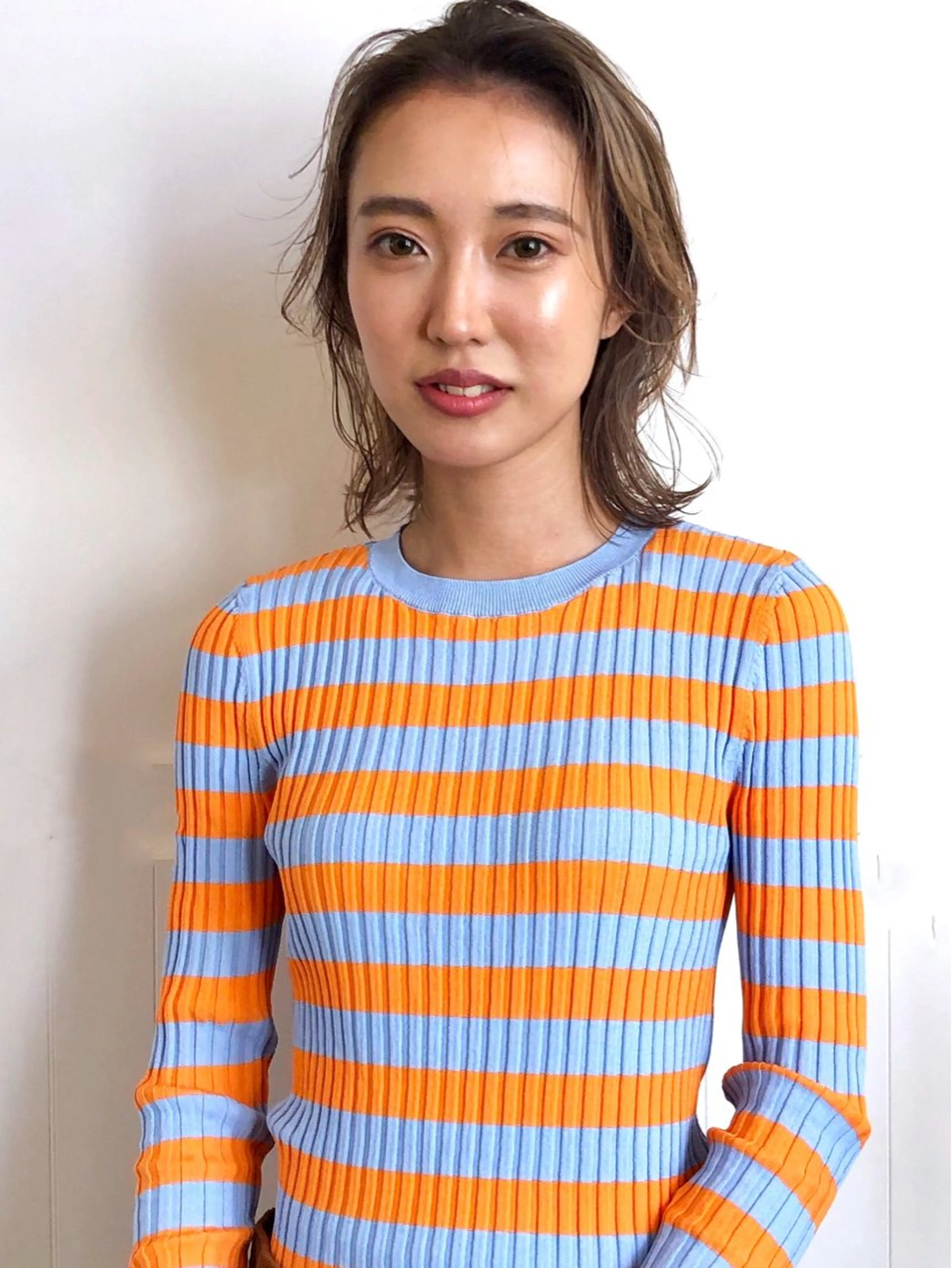 ヘアカラー SASAnagano 岩下サードゥのヘアスタイル