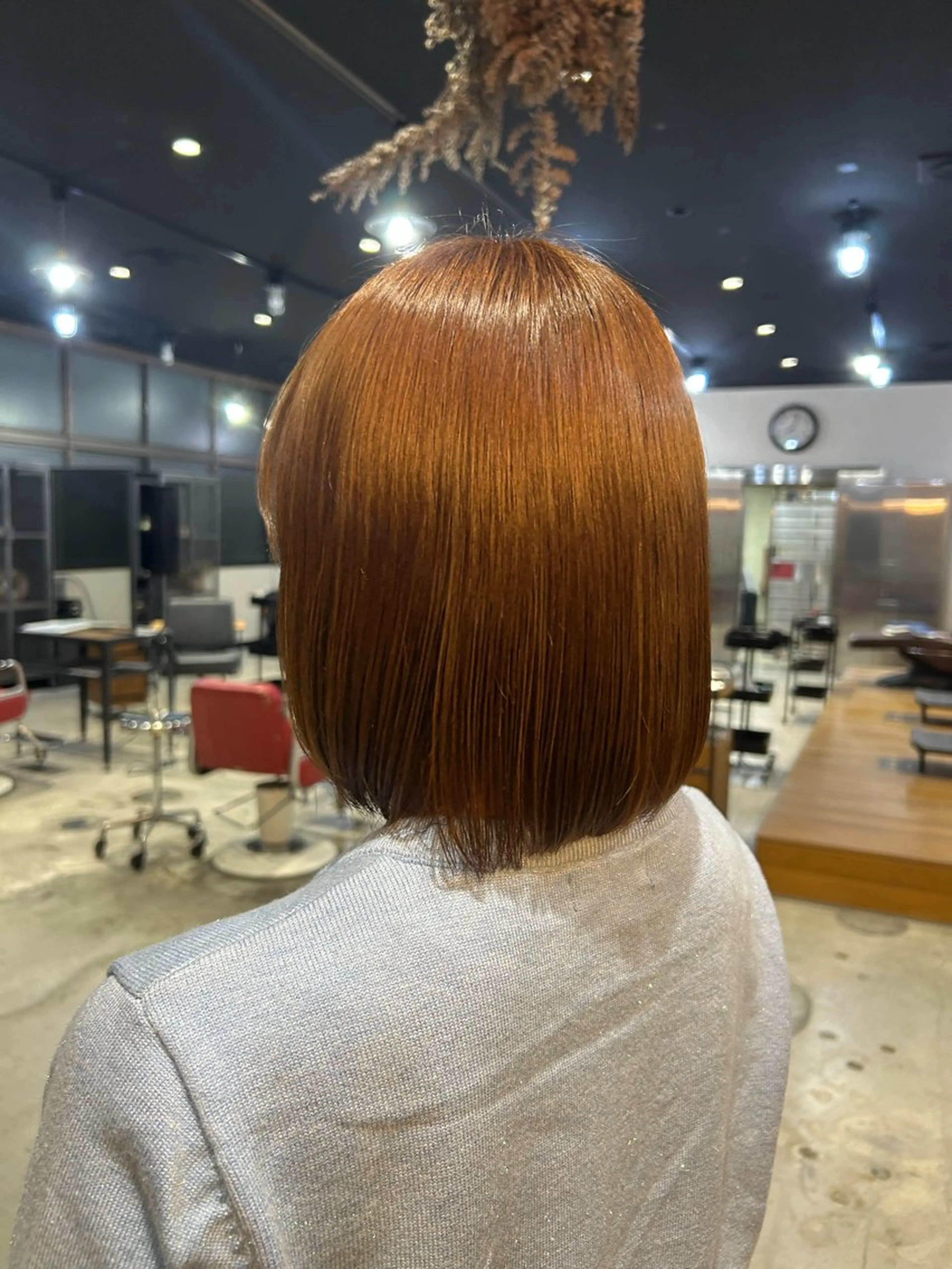 カラー ブラウンカラー ヘアカラー 植吉 琉月のヘアスタイル