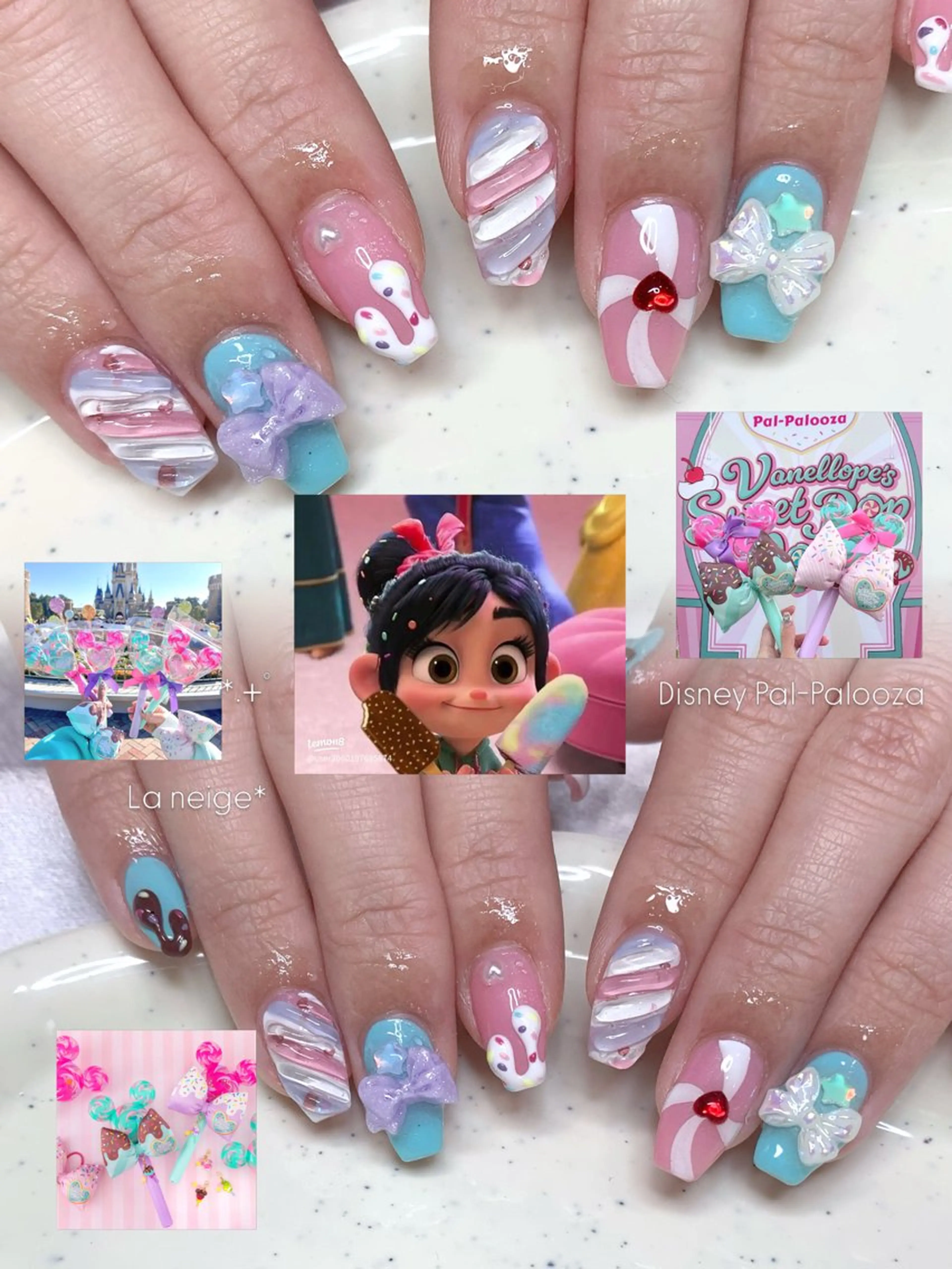 ネイル ハンドネイル La neige* yuki 🐩🌙のネイルデザイン
