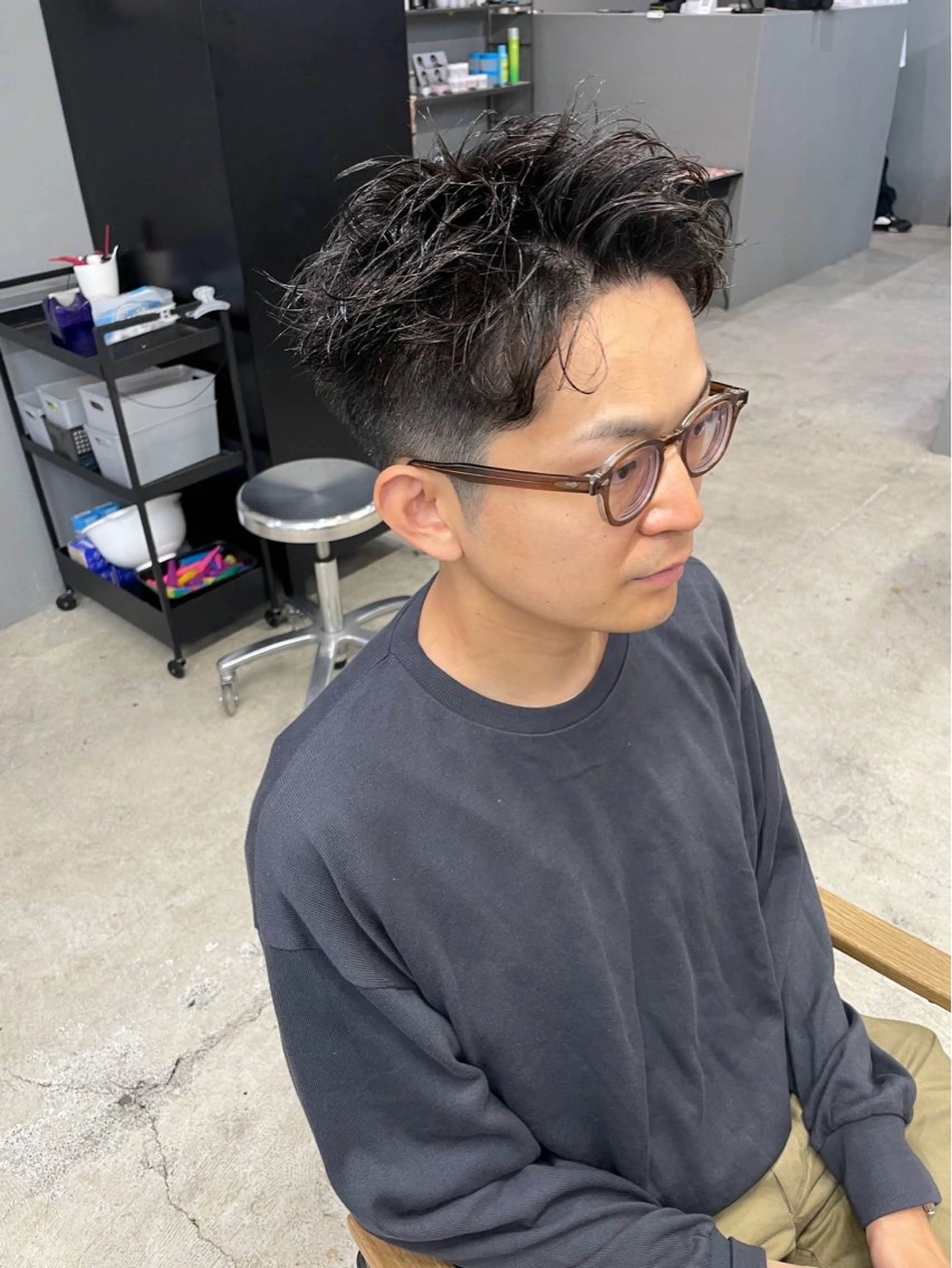 ショート メンズ メンズ専門サロン wokeのヘアスタイル