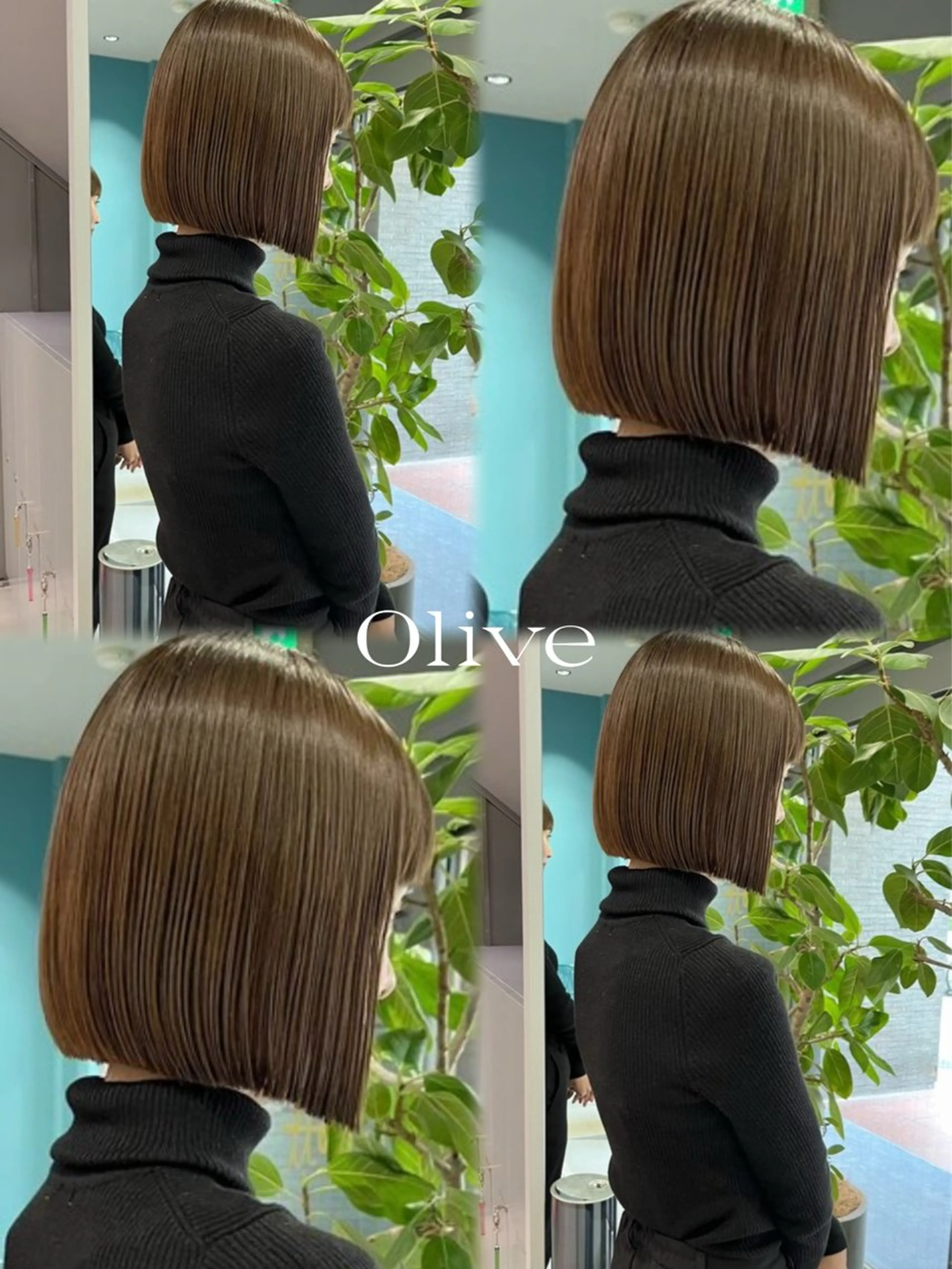 ミディアム カラー ヘアカラー トリートメント カラーモデル募集/ 名古屋/ゆいのヘアスタイル