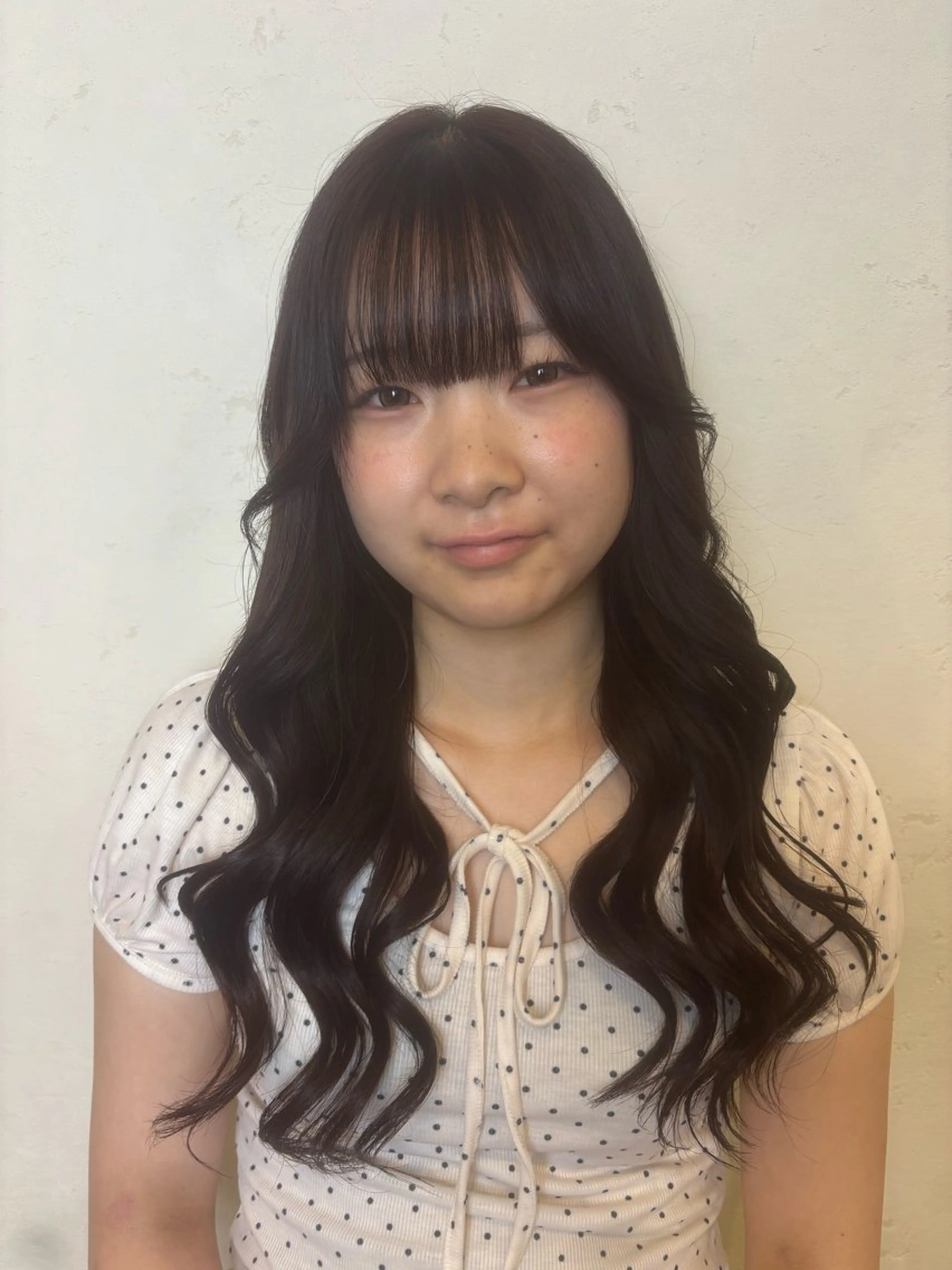 ロング ヘアカラー 梶田 紅芭のヘアスタイル