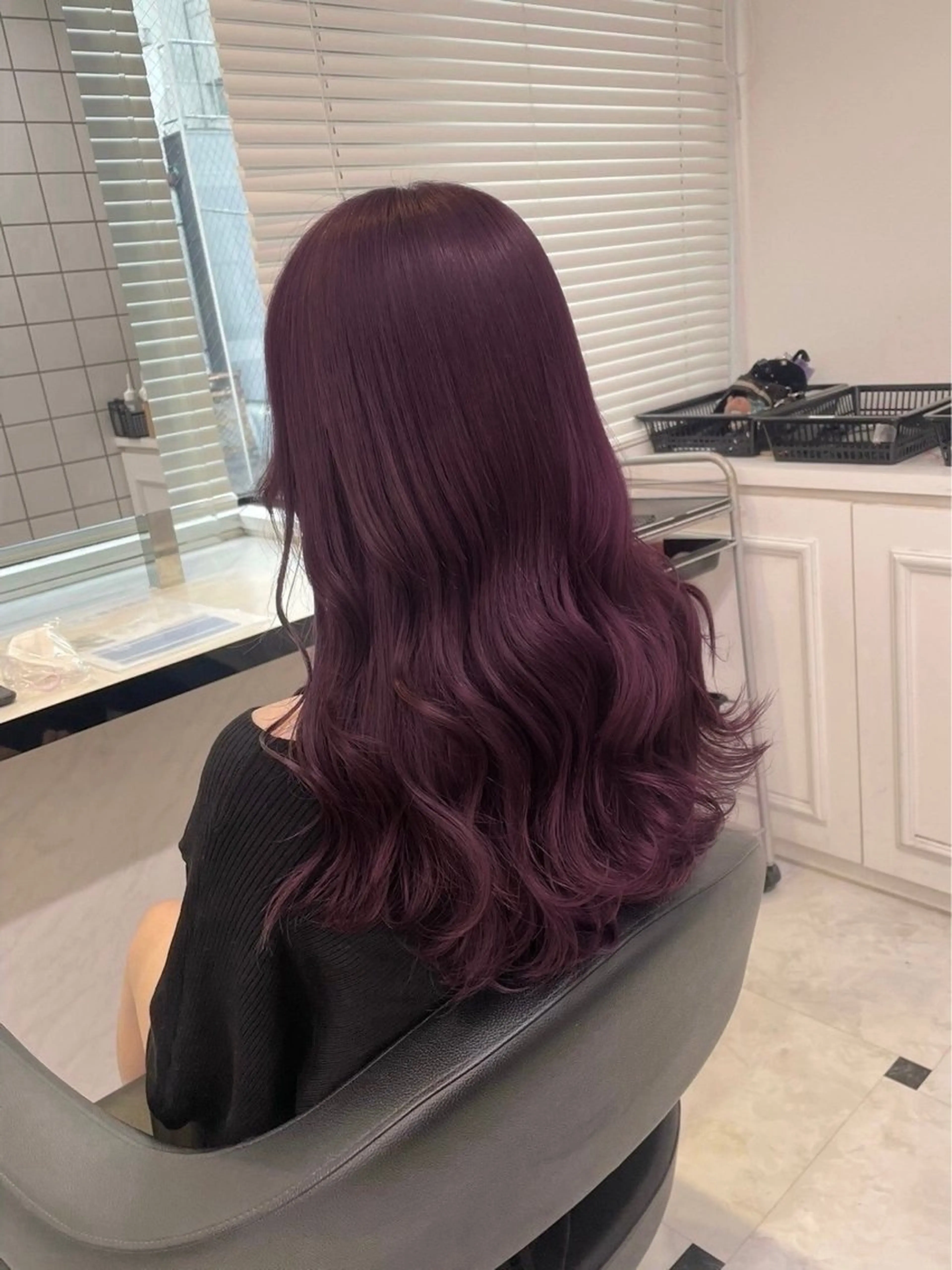 セミロング カラー 💗トレンドモテヘア Natsumi 💗のヘアスタイル