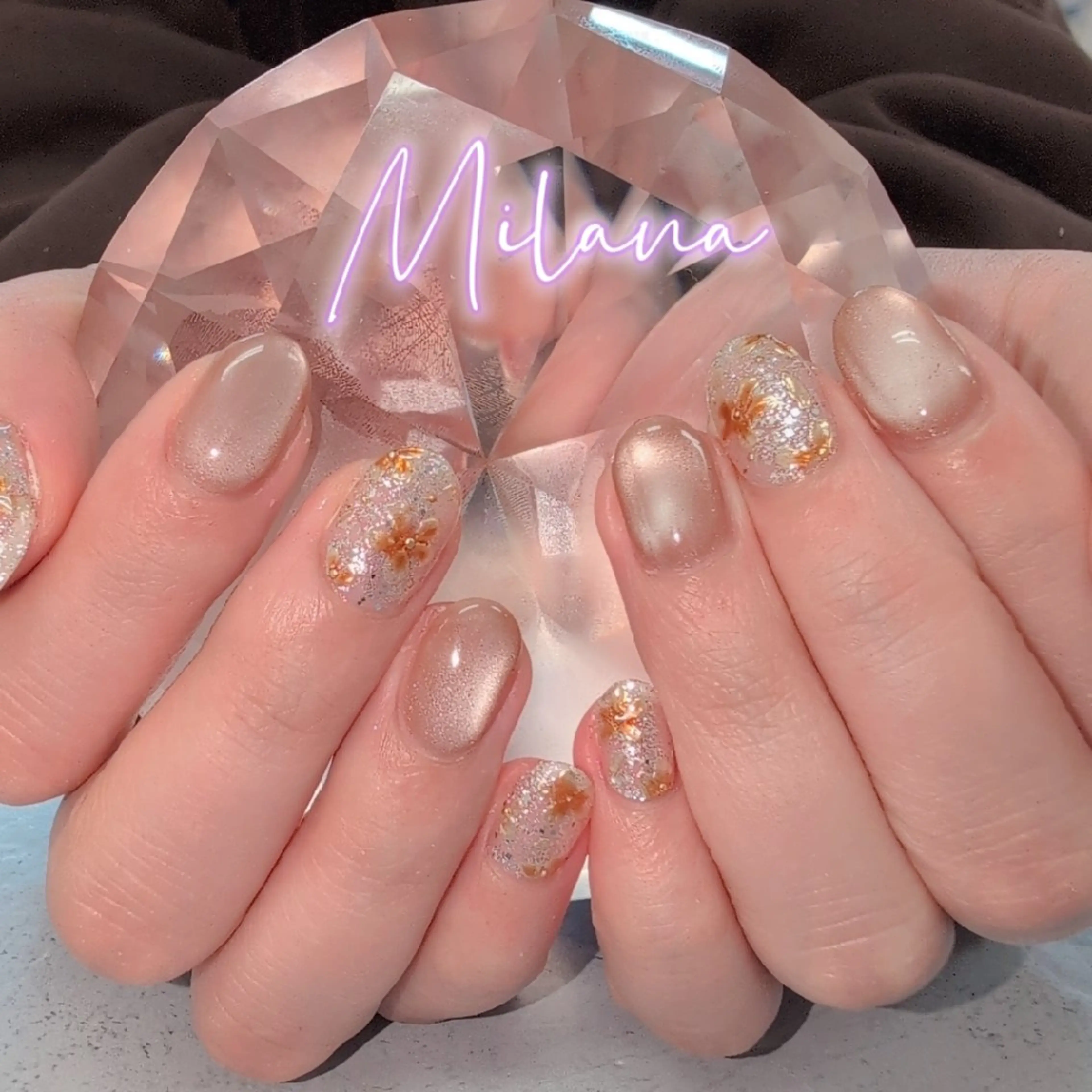 ネイル ハンドネイル Milana 川瀬のネイルデザイン