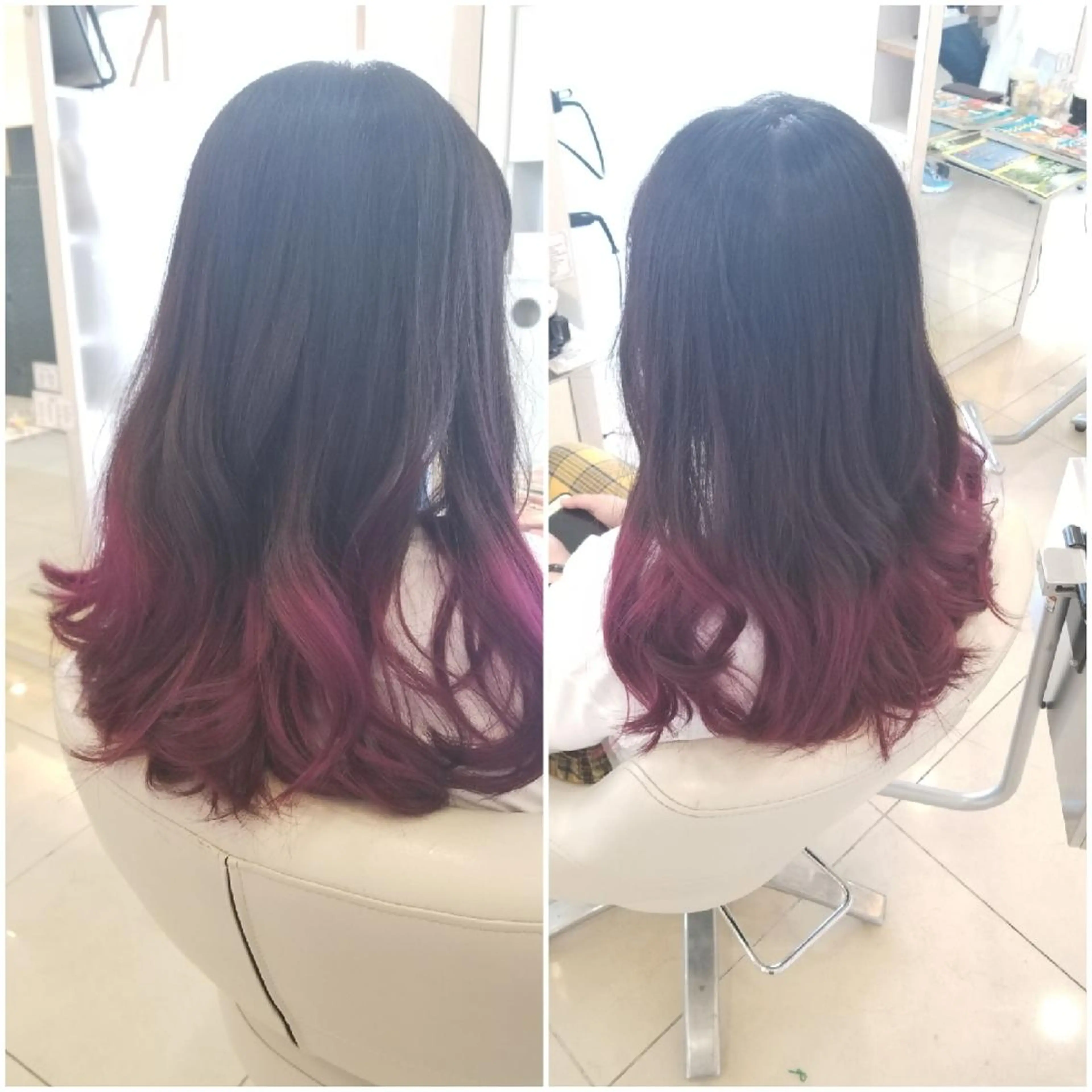 カラー ブリーチ ヘアカラー SALOWIN栄 高須大貴のヘアスタイル