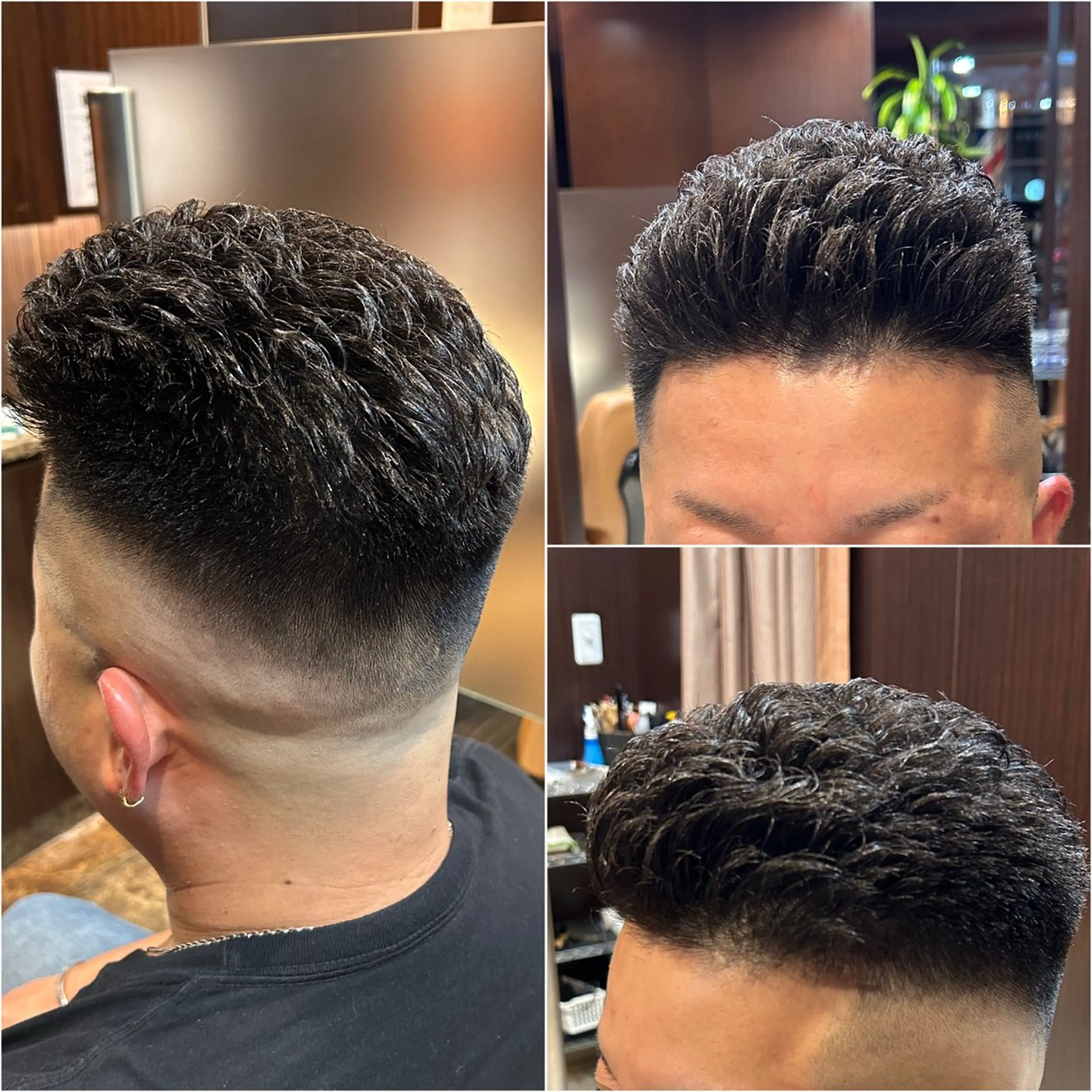 ショート メンズ カット 根尾 海咲のヘアスタイル