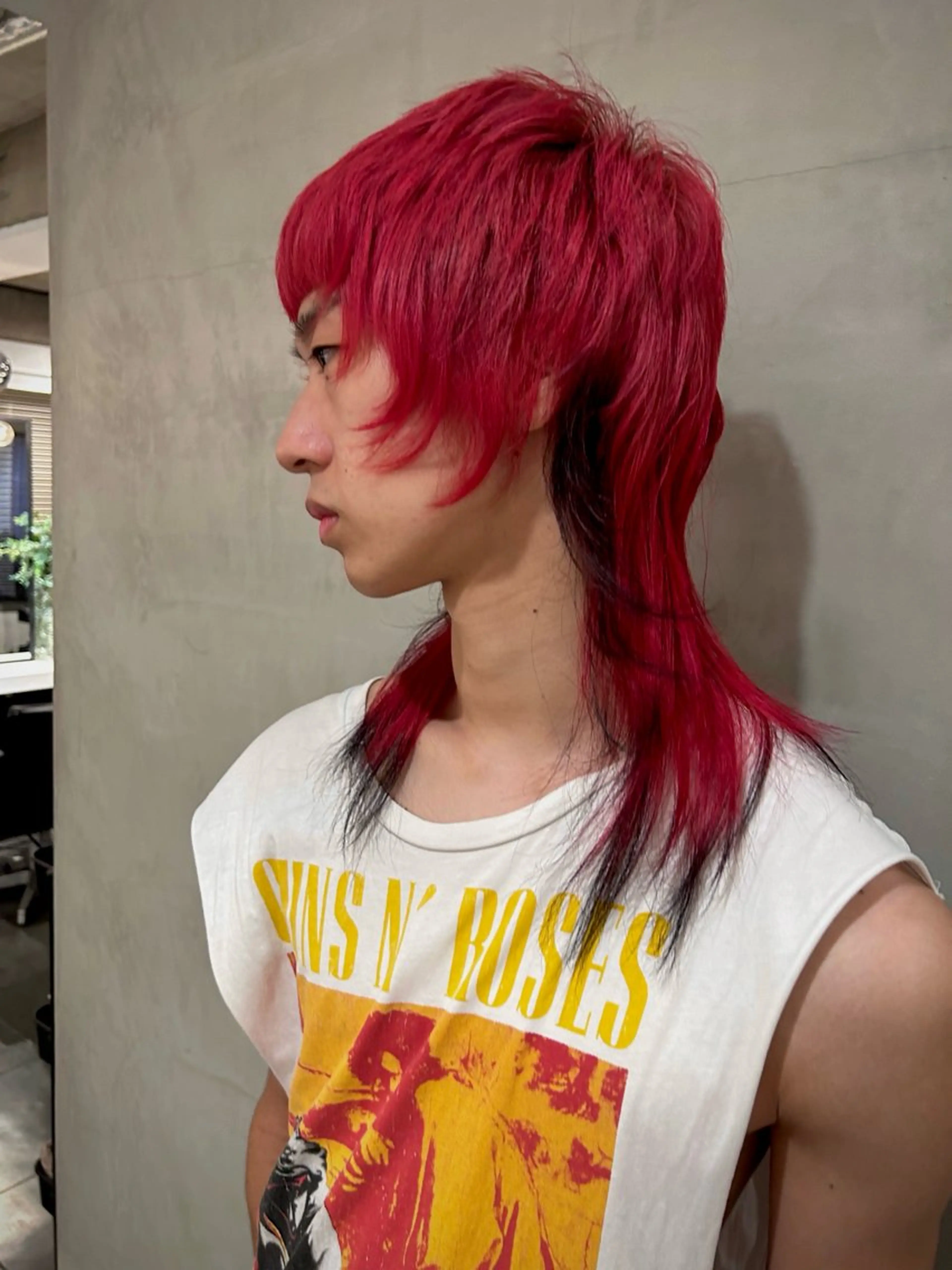 セミロング カラー メンズ ヘアカラー タナカ カナ🫧のヘアスタイル