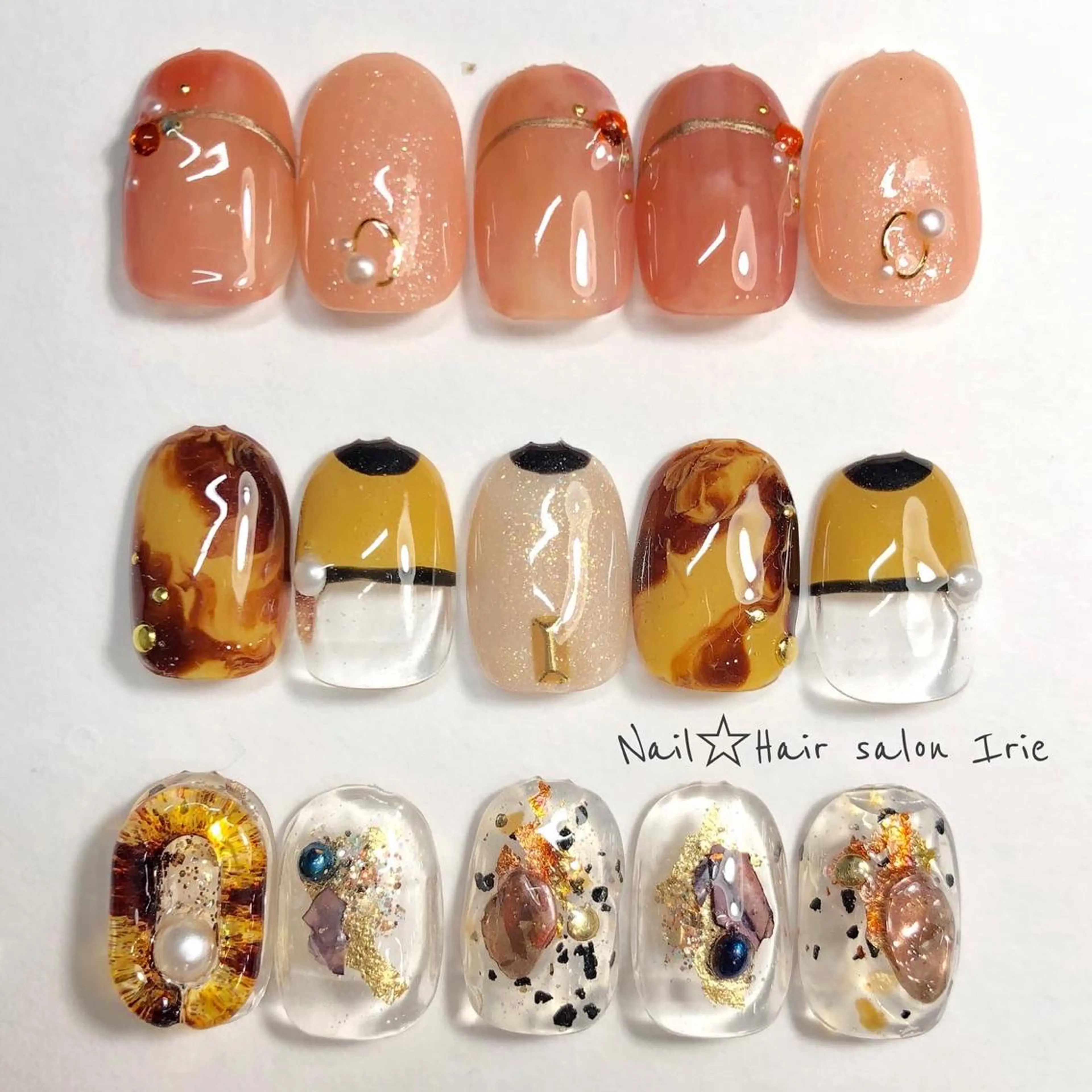 ネイル ハンドネイル 與儀 知佳のネイルデザイン