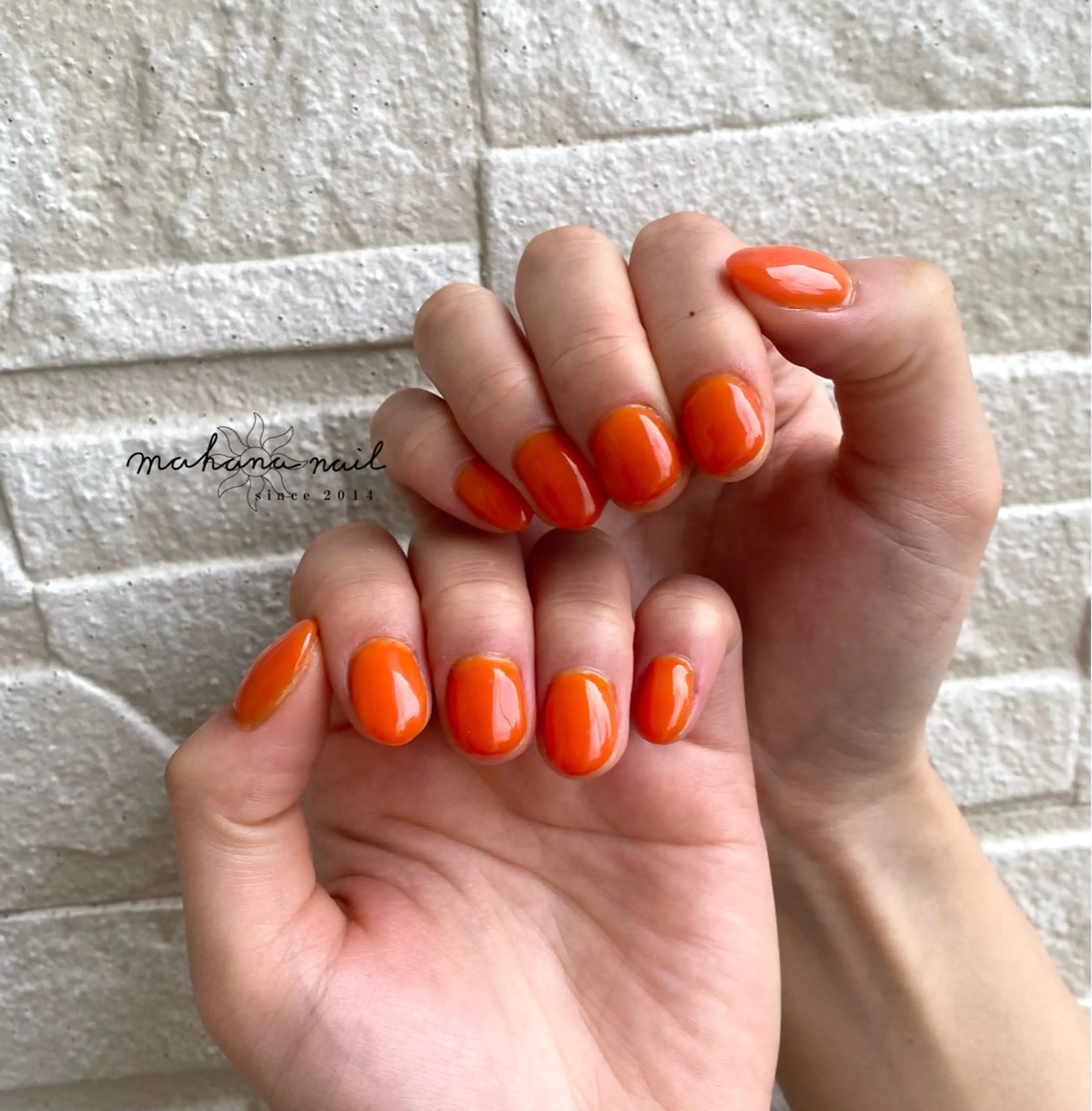 ネイル ワンカラーネイル mahana nailのネイルデザイン