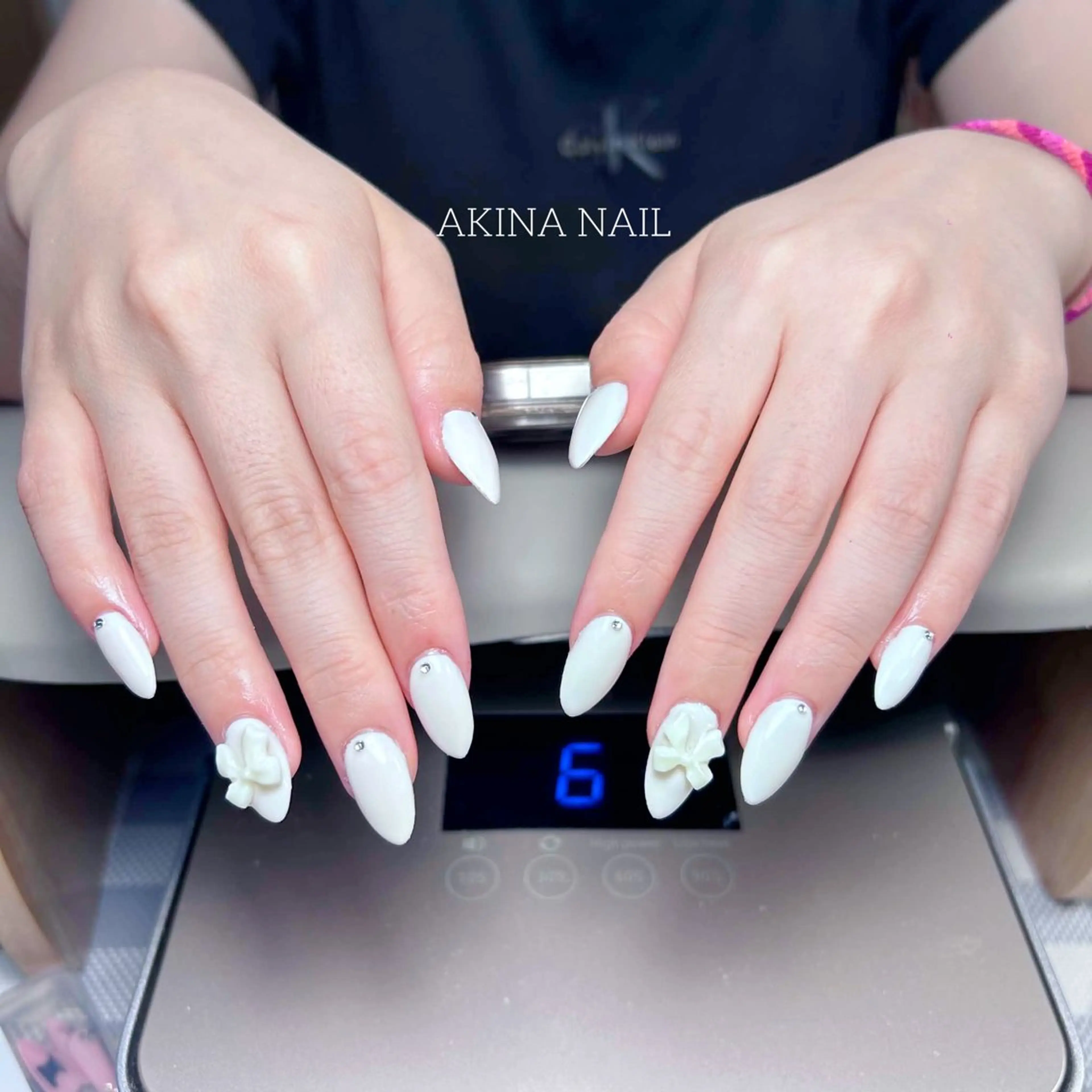 ネイル ストーンネイル ハンドネイル Akina Nailのネイルデザイン
