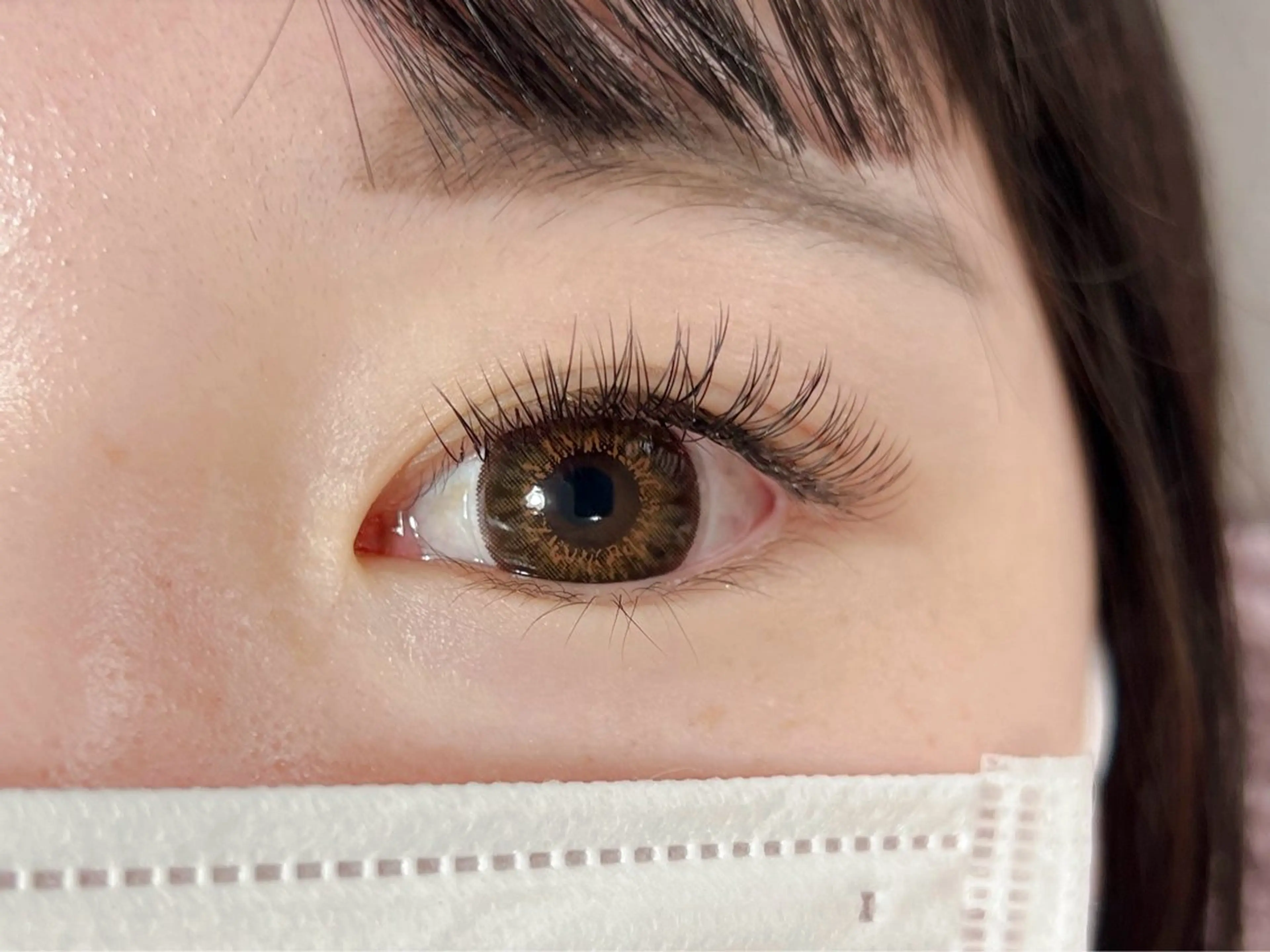 マツエク・マツパ フラットラッシュ セーブル マツエク 土居 夏美/束感マツエクのマツエク・マツパデザイン